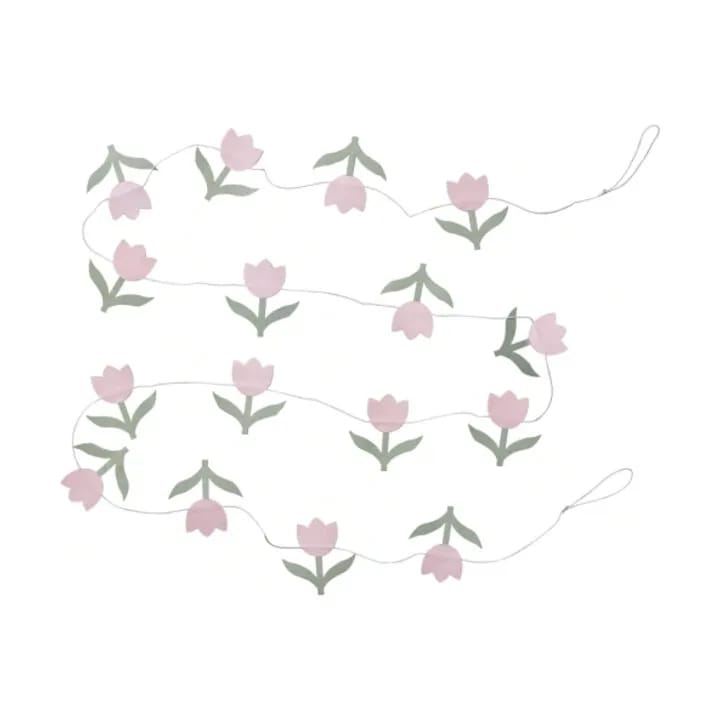 Broste Copenhagen Påskeæg og ophæng Tulip Guirlande i Pink, 1