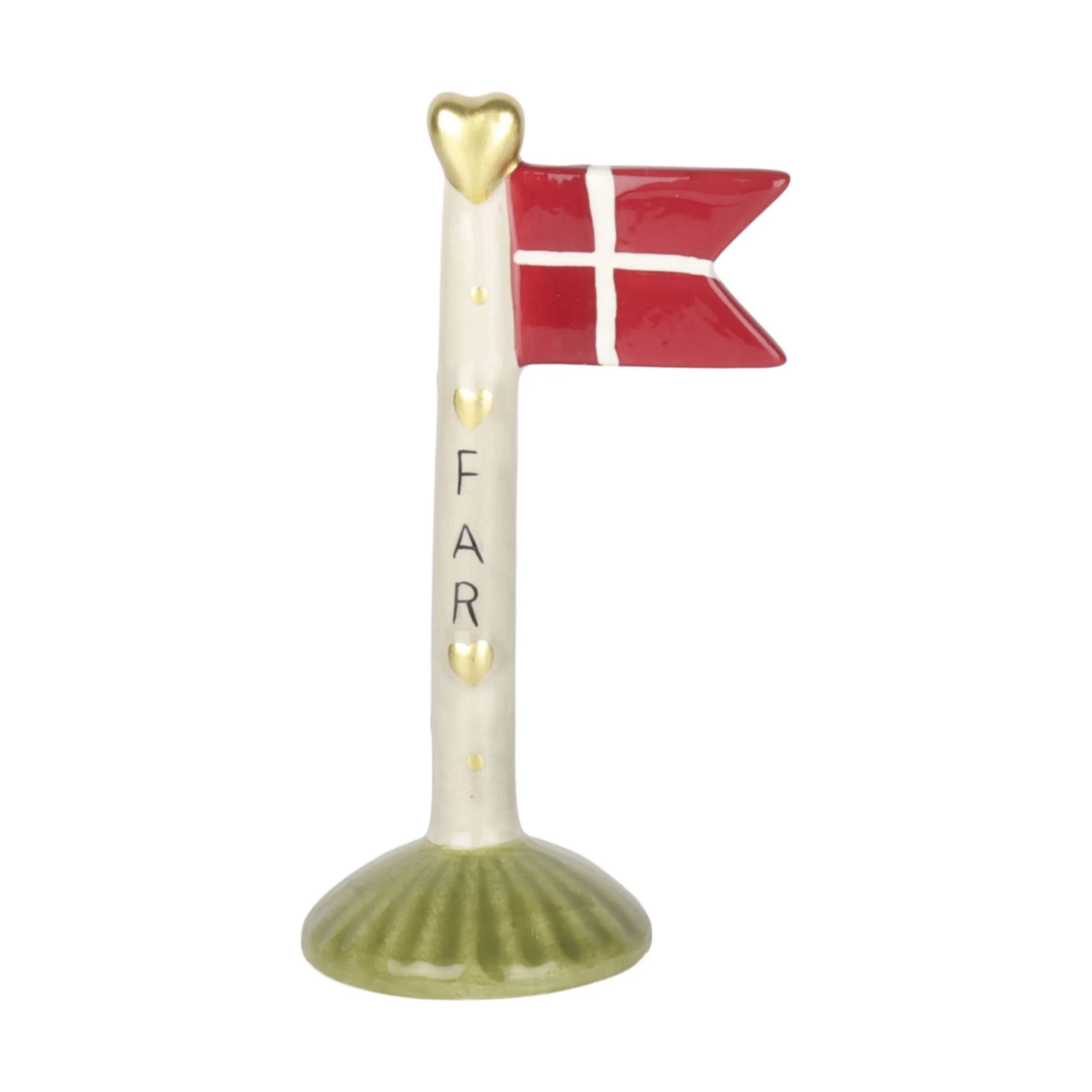 Speedtsberg Bordflag Flag - Far i Flag i grå/grøn m. far, 1