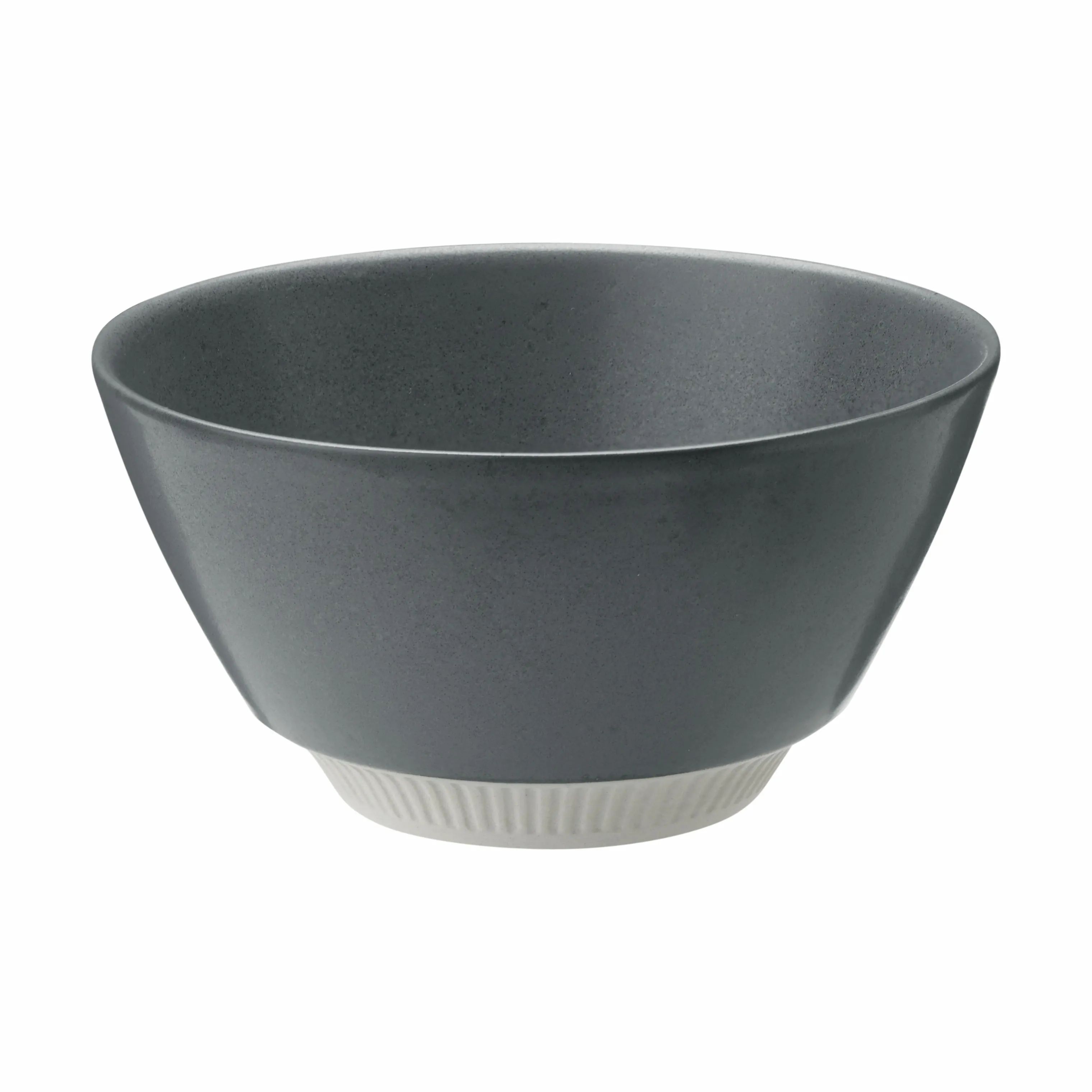 Knabstrup Keramik Serveringsskåle Colorit Skål i Mørk grå, 14 cm, 1