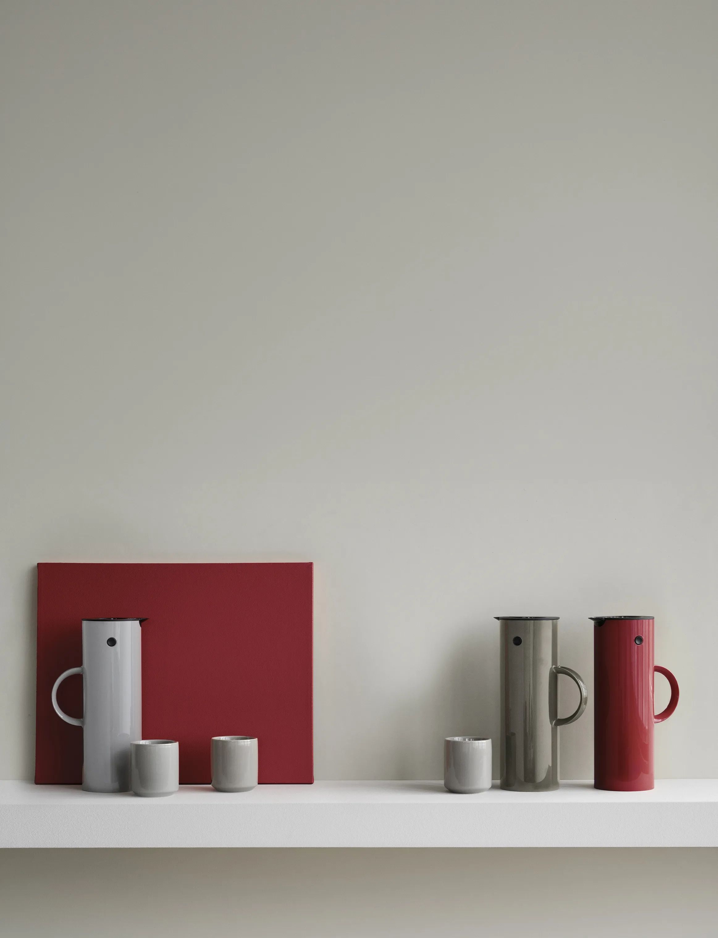 Stelton Termokander EM77 Termokande i cherry red, 3