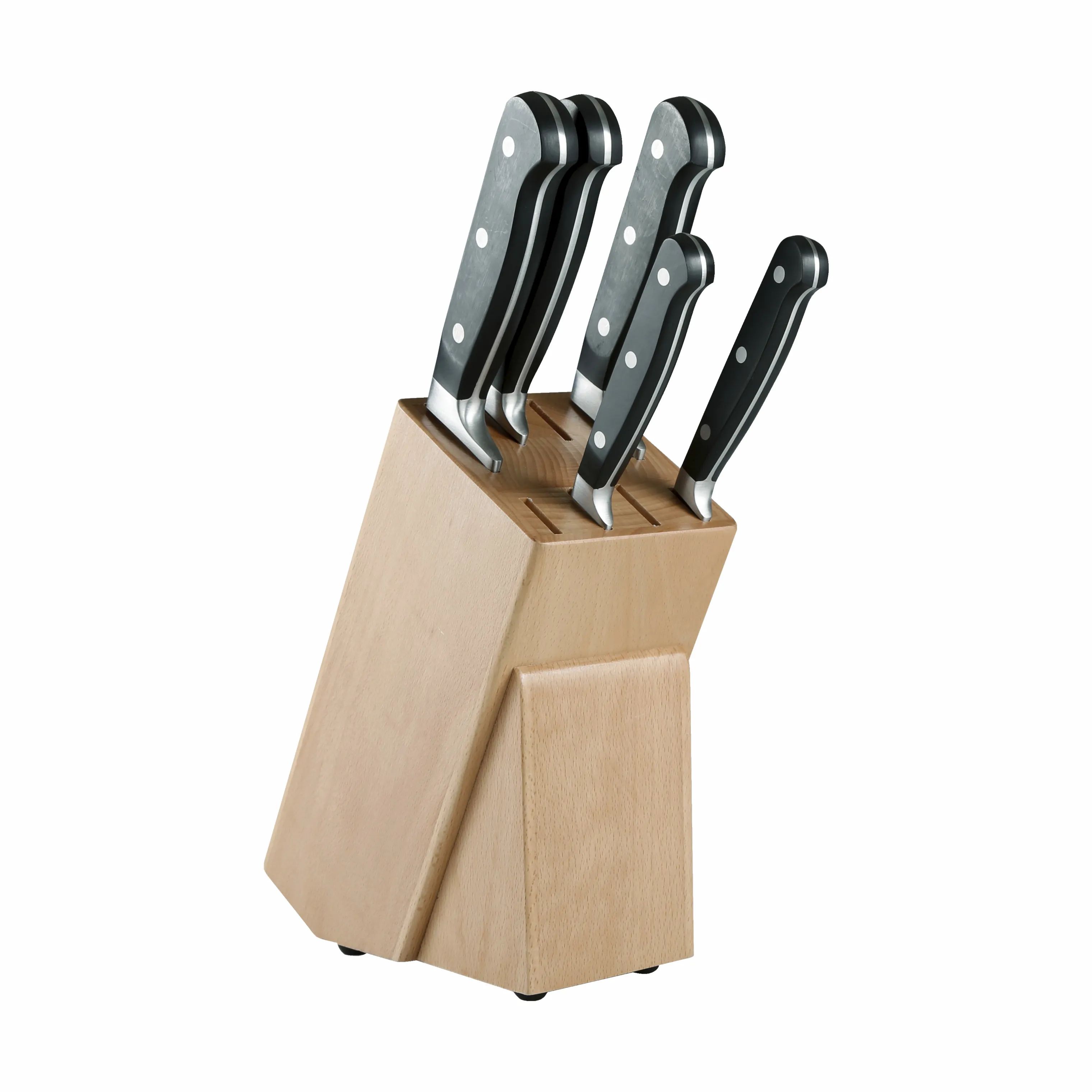 Cook & Baker Knivblokke Knivblok i Bøg, 3