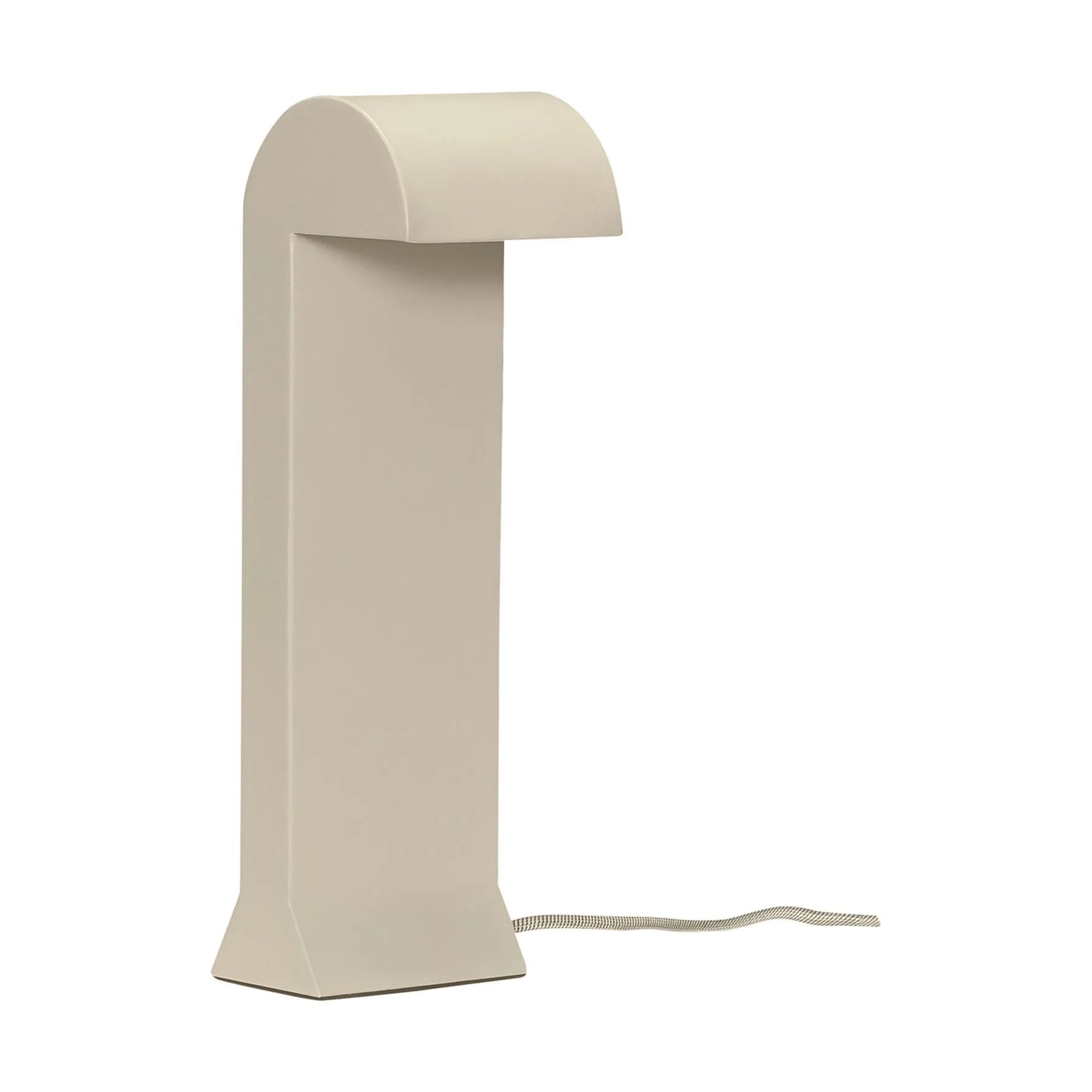 Hübsch Bordlamper Soothe Bordlampe i Lysegrå, 1