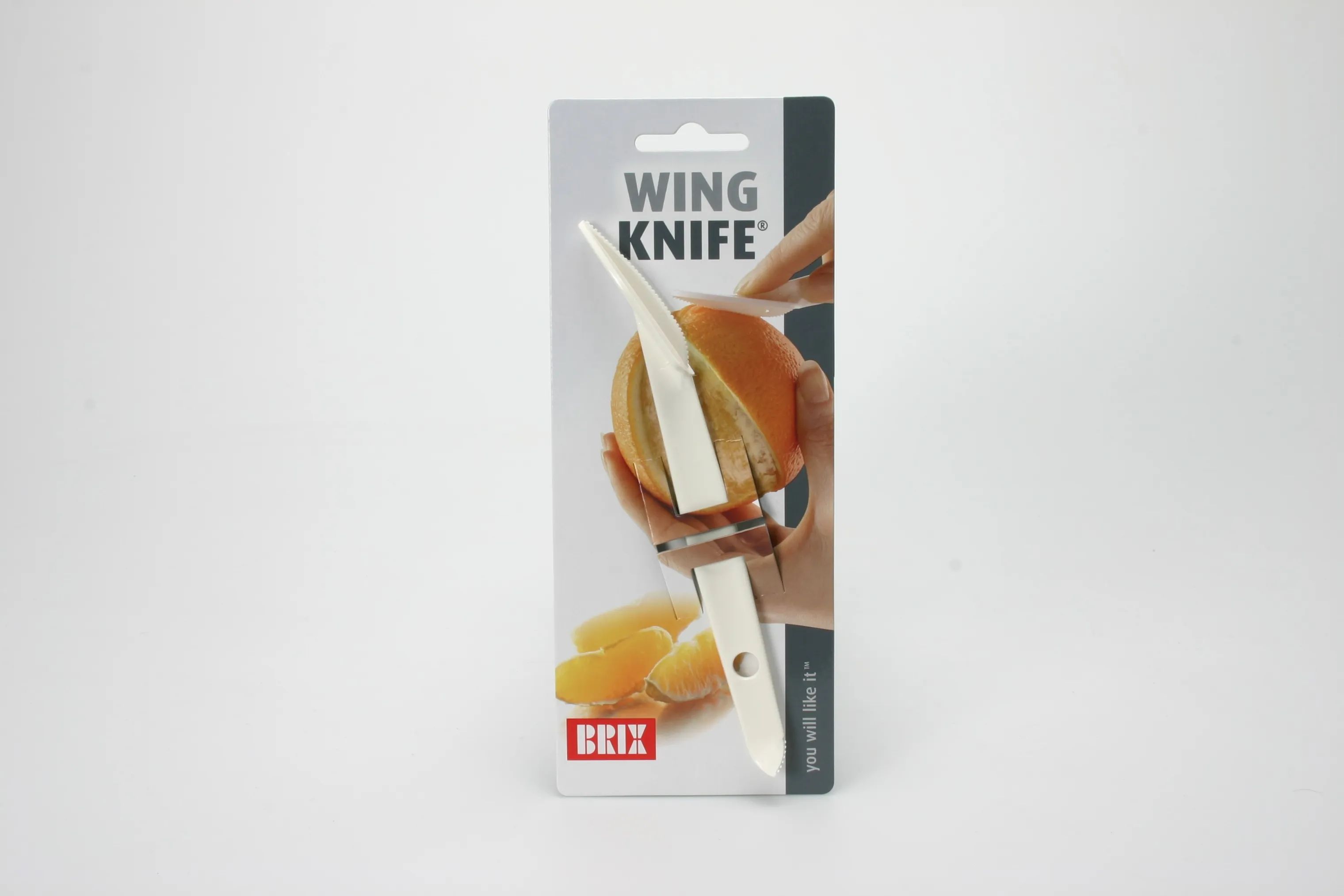 Brix Øvrigt køkkengrej WingKnife Appelsinskræller i Hvid, 3