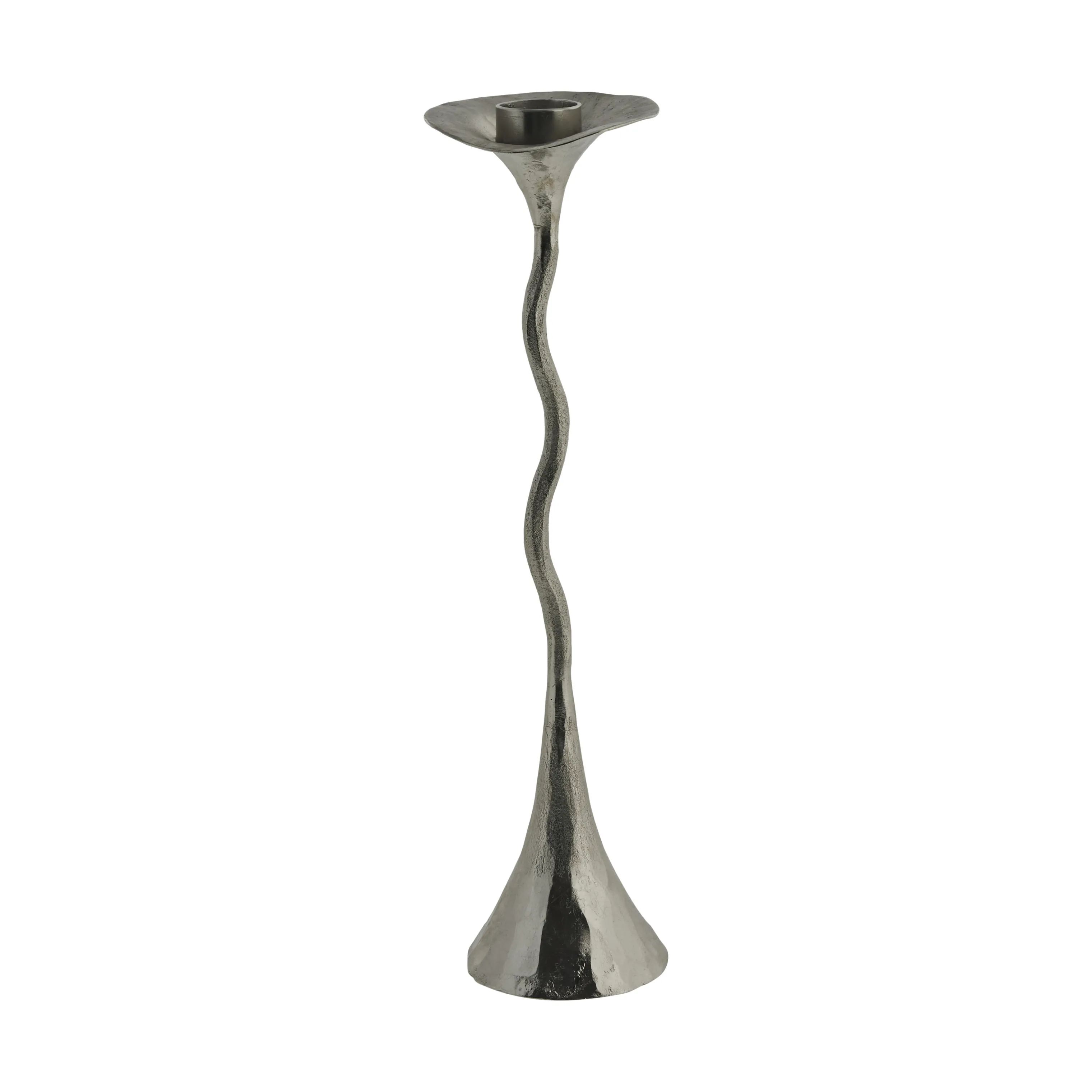 Lene Bjerre Kronelysestage Cala Lysestage i sølv, 27 cm, 1