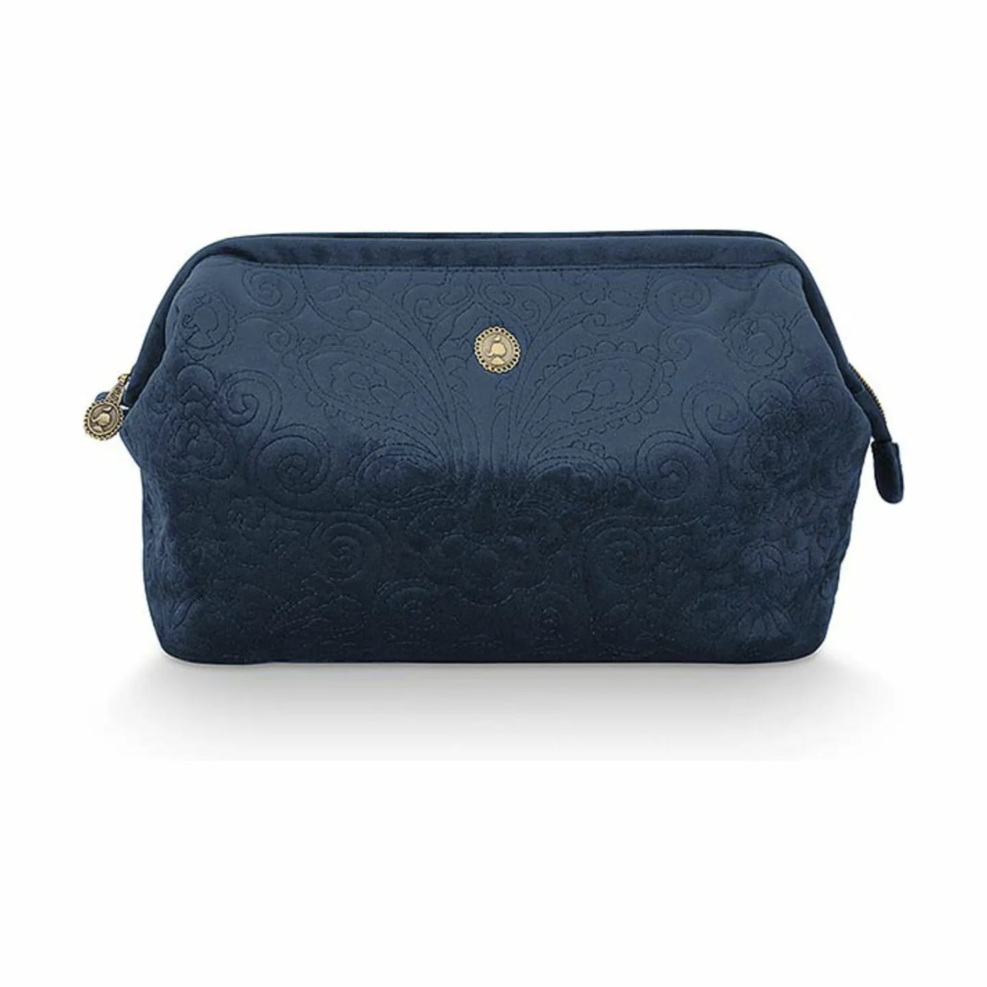 PIP Studio Toilettasker Quiltey Days Kosmetiktaske - Ekstra stor i Blue, 1