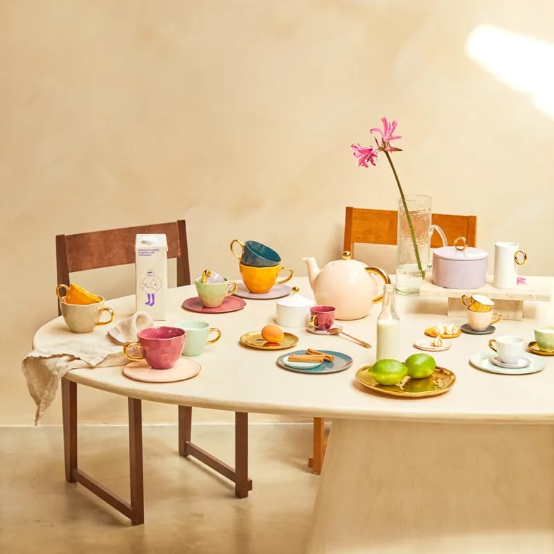 Urban Nature Culture Kagetallerkener Good Morning Kagetallerken i Caramel, 4