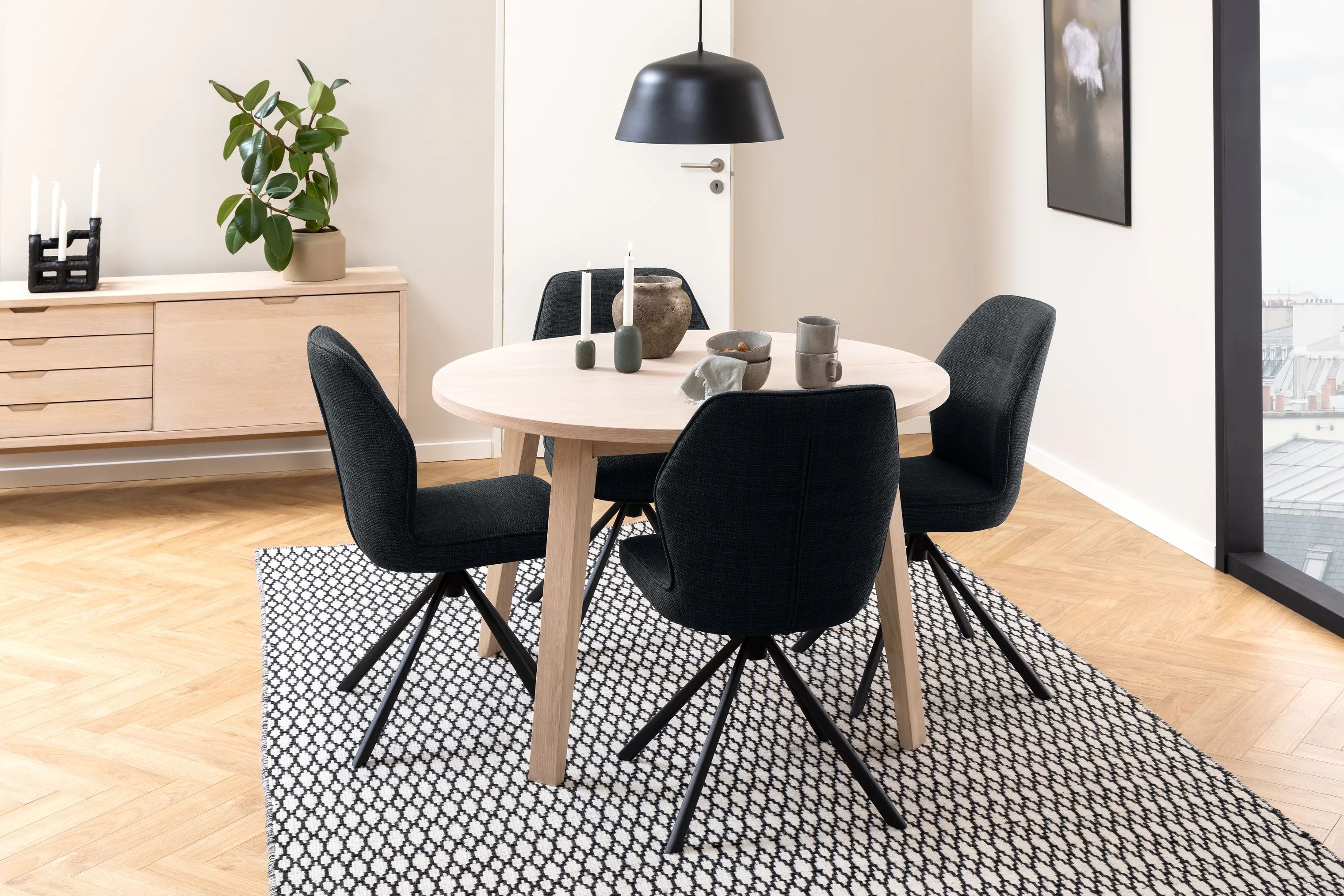 CASA Living Spiseborde A-Line Spisebord i Natur, 2