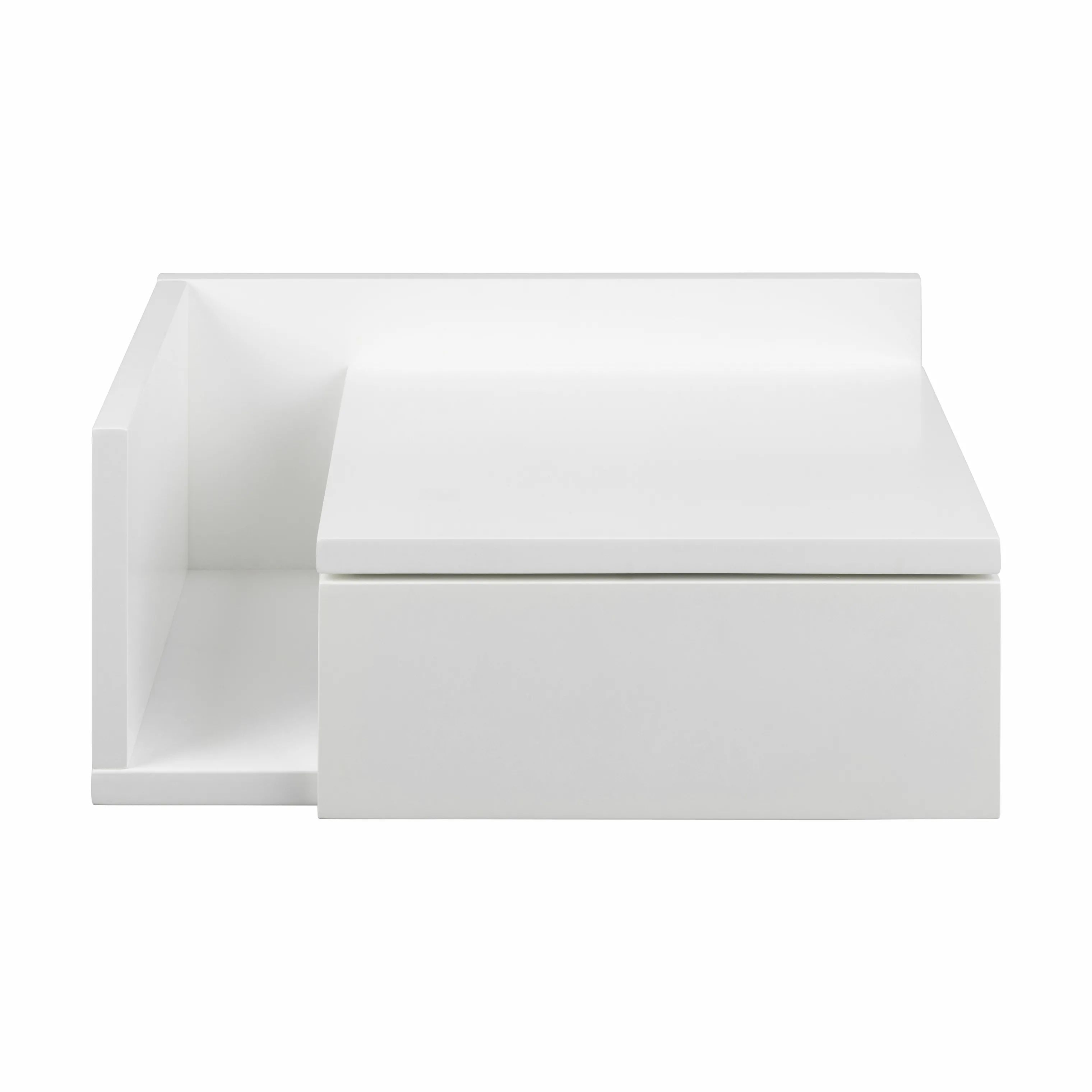 CASA Living Sengeborde Ashlan Natbord i Hvid, 1