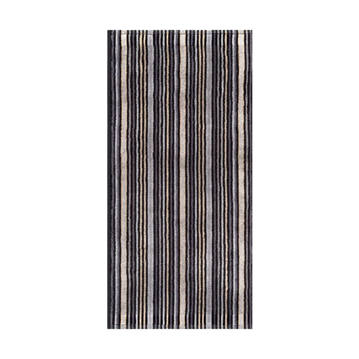 Egeria Håndklæder Stripes Håndklæde - 2 stk. i Anthracit, 2