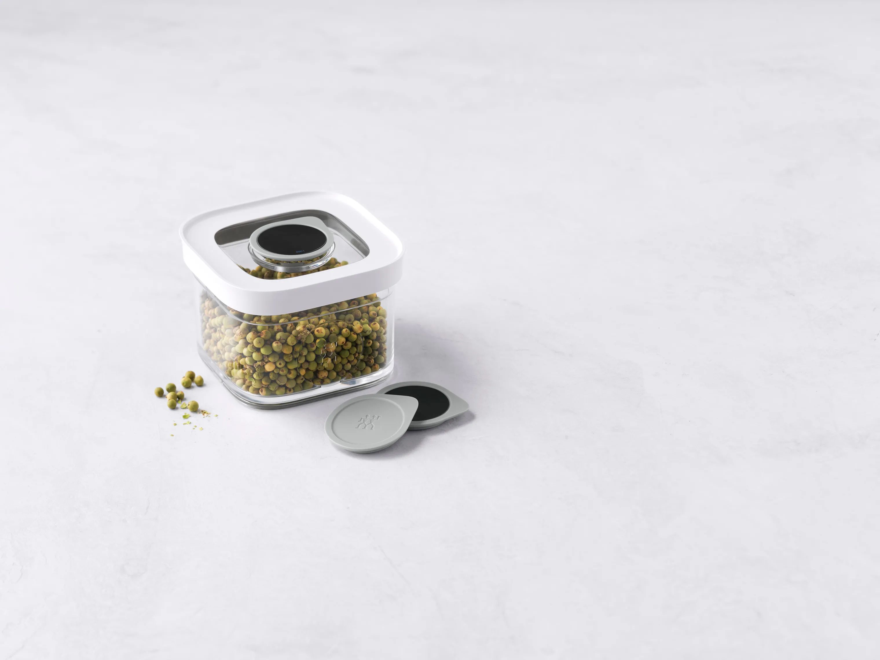 Zwilling Øvrigt køkkengrej Fresh & Save Cube Sæt Etiketholdere - 3 dele i Grå, 2