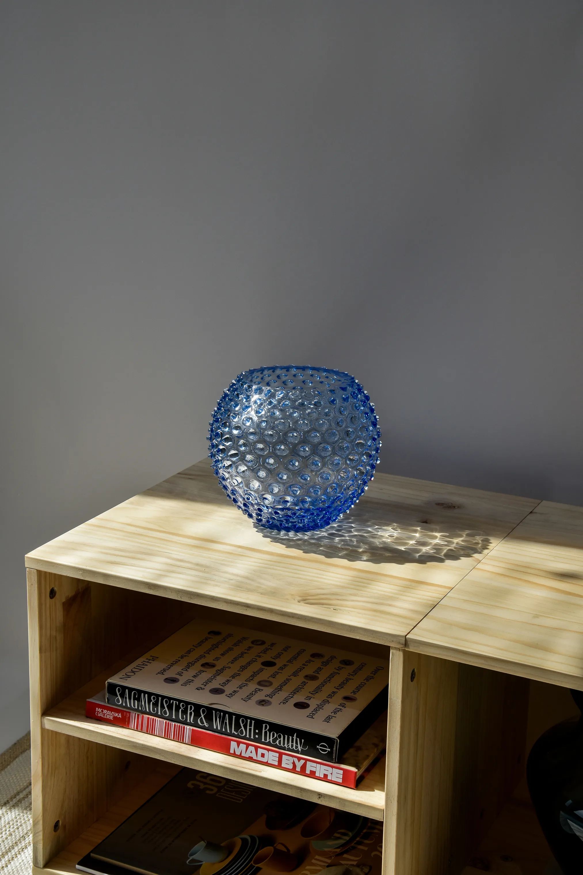 Anna von Lipa Vaser Hobnail Vase i Lyseblå, 18 cm, 2