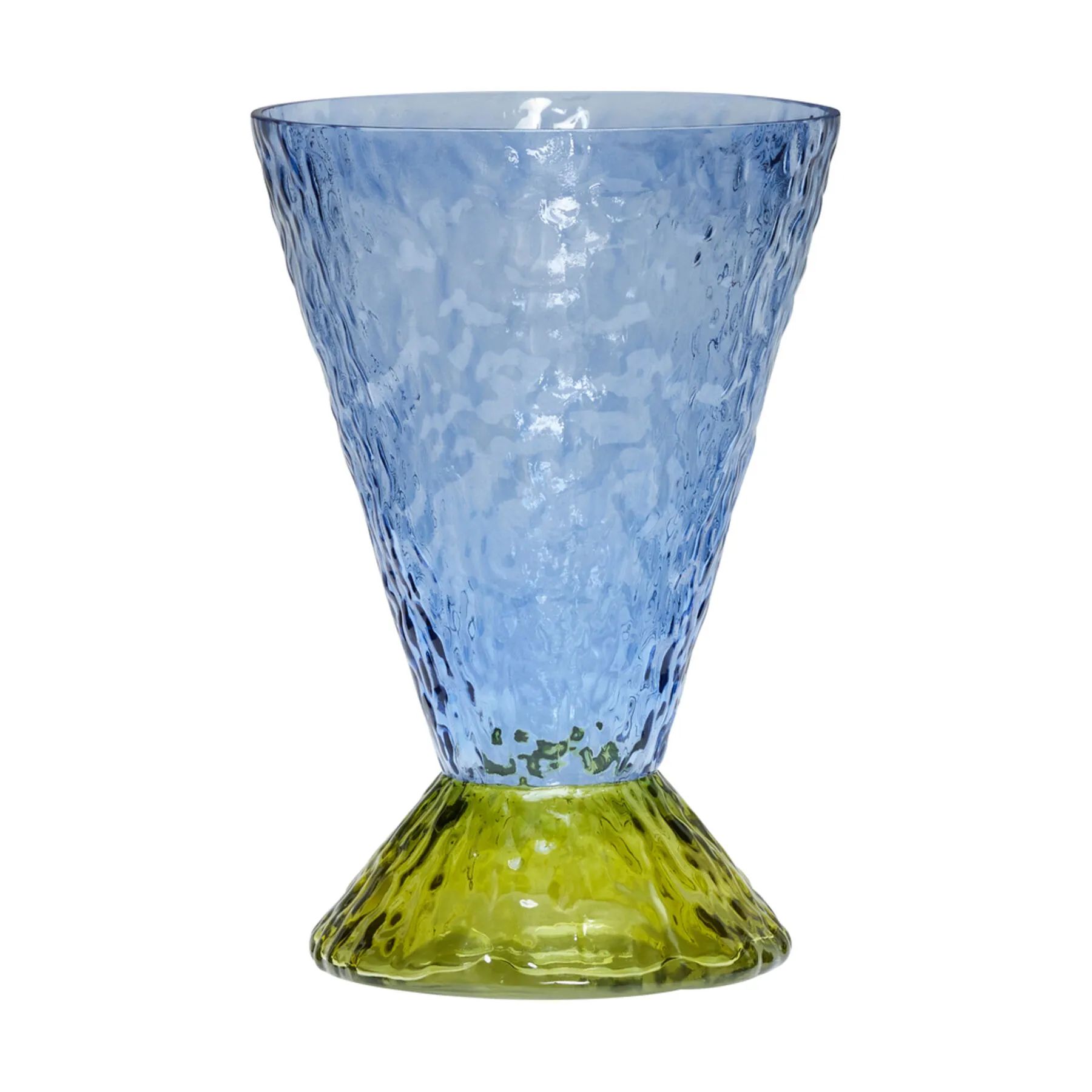 Hübsch Vaser Abyss Vase i Blå/Olivengrøn, 1