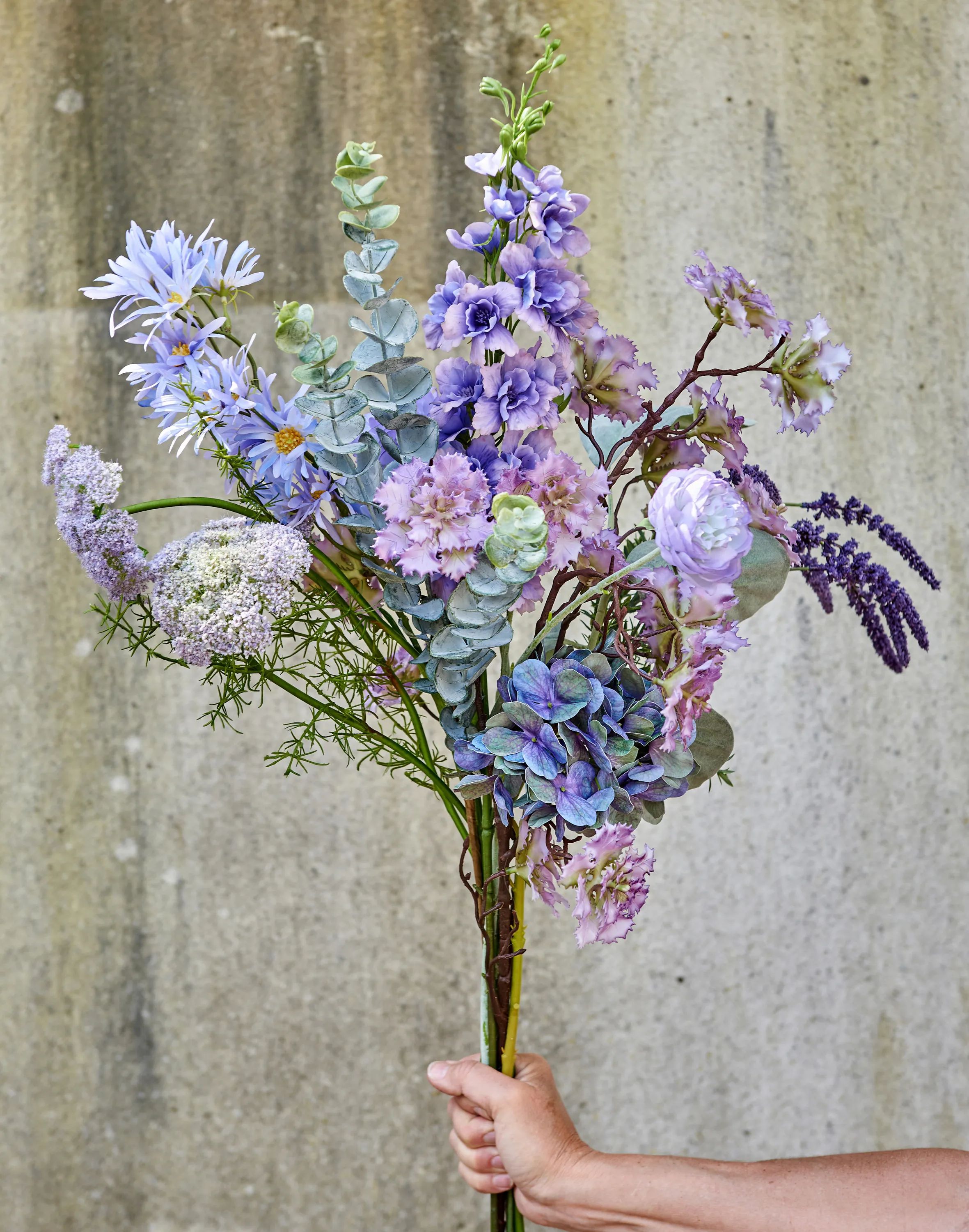 Speedtsberg Kunstige blomster Kunstig Blomst - Gren m. bær i Lilla, 2