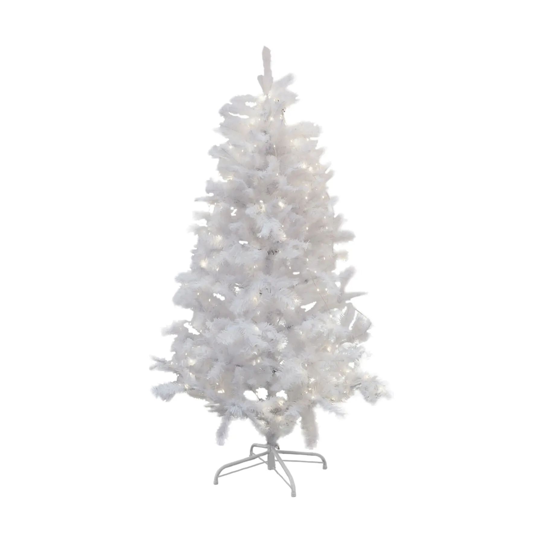 Sirius Juletræer Snowy Kunstigt Juletræ m. LED i 150 cm, 1
