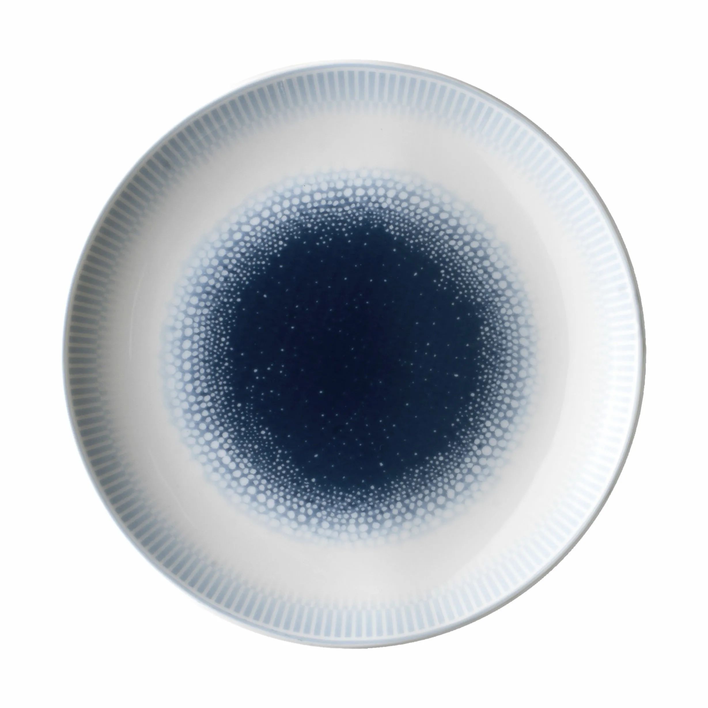Wik & Walsøe Asietter Osean Galakse Asiet i Blå/hvid, 16 cm, 1