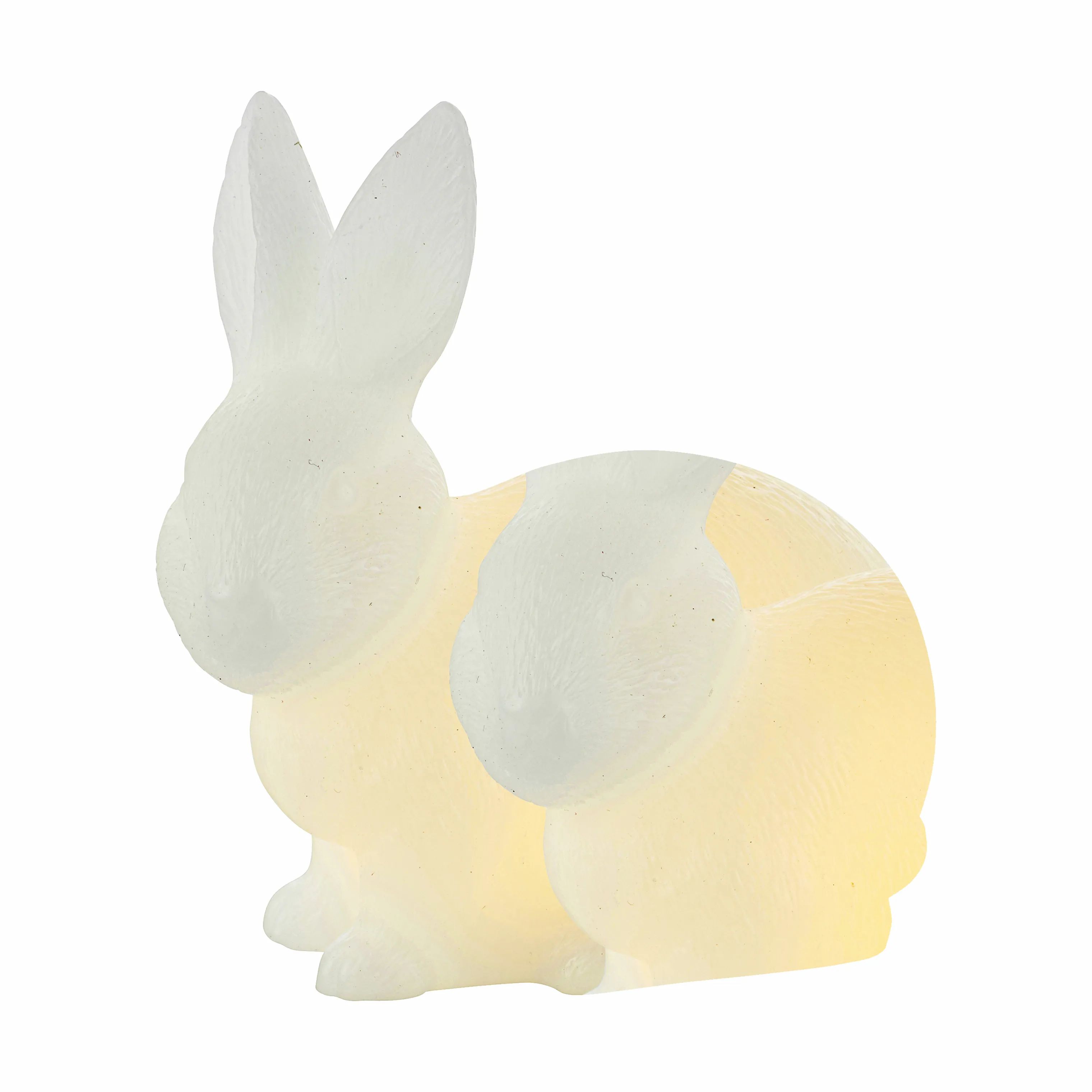 Sirius Lysdekoration Elin Lysdekoration Kanin - 2 stk. i 10 cm, 1