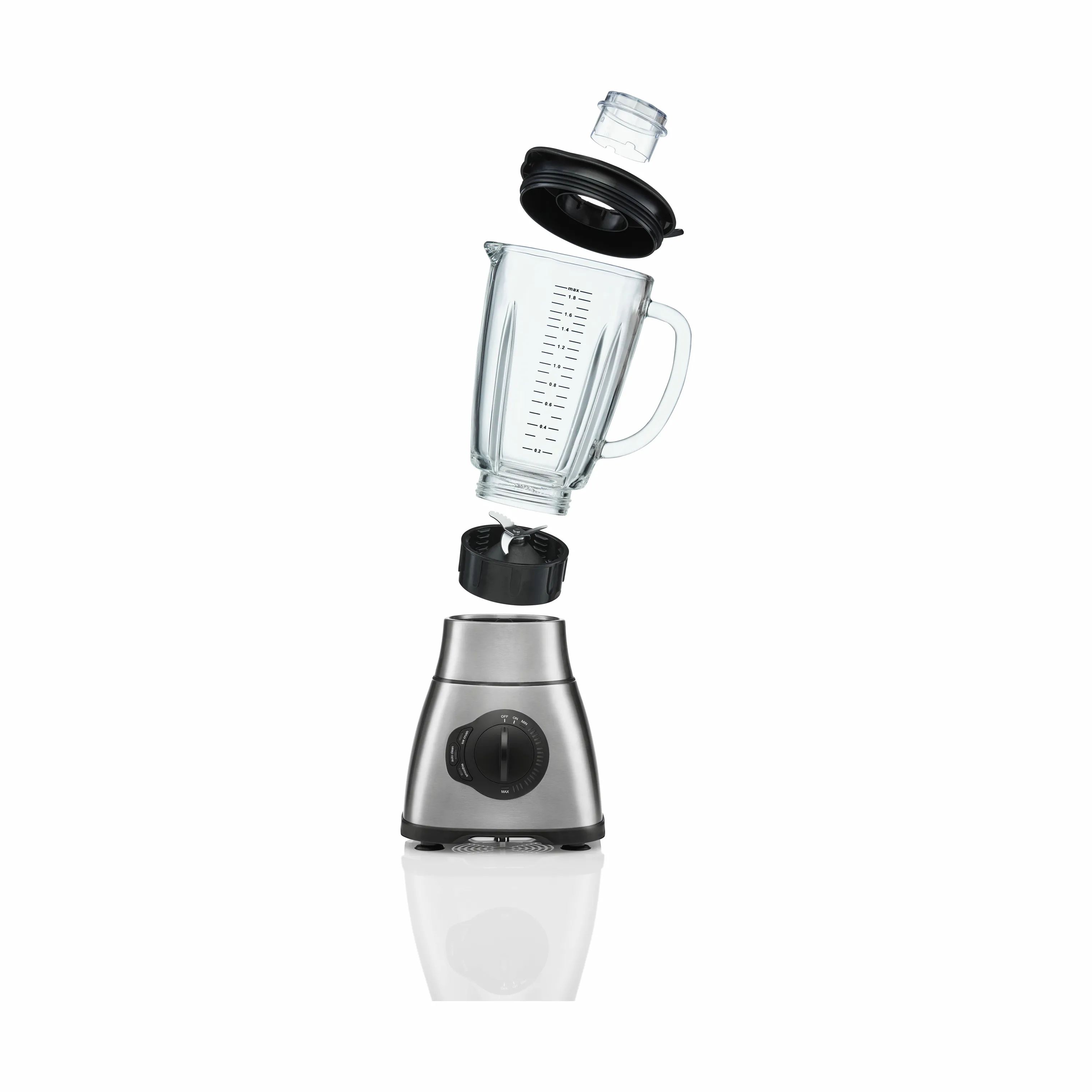 Wilfa Blendere Xplode Vital Blender BBLSP-1800S i Stål, 4