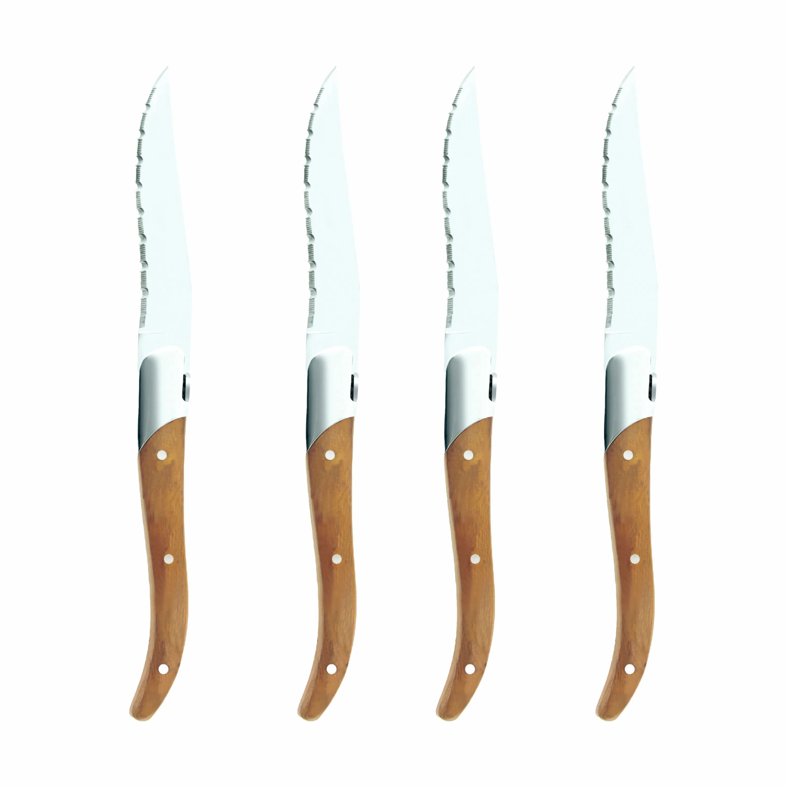 Legnoart Steakknive Sirloin Steakknive - 4 stk. i Lyst træ, 1