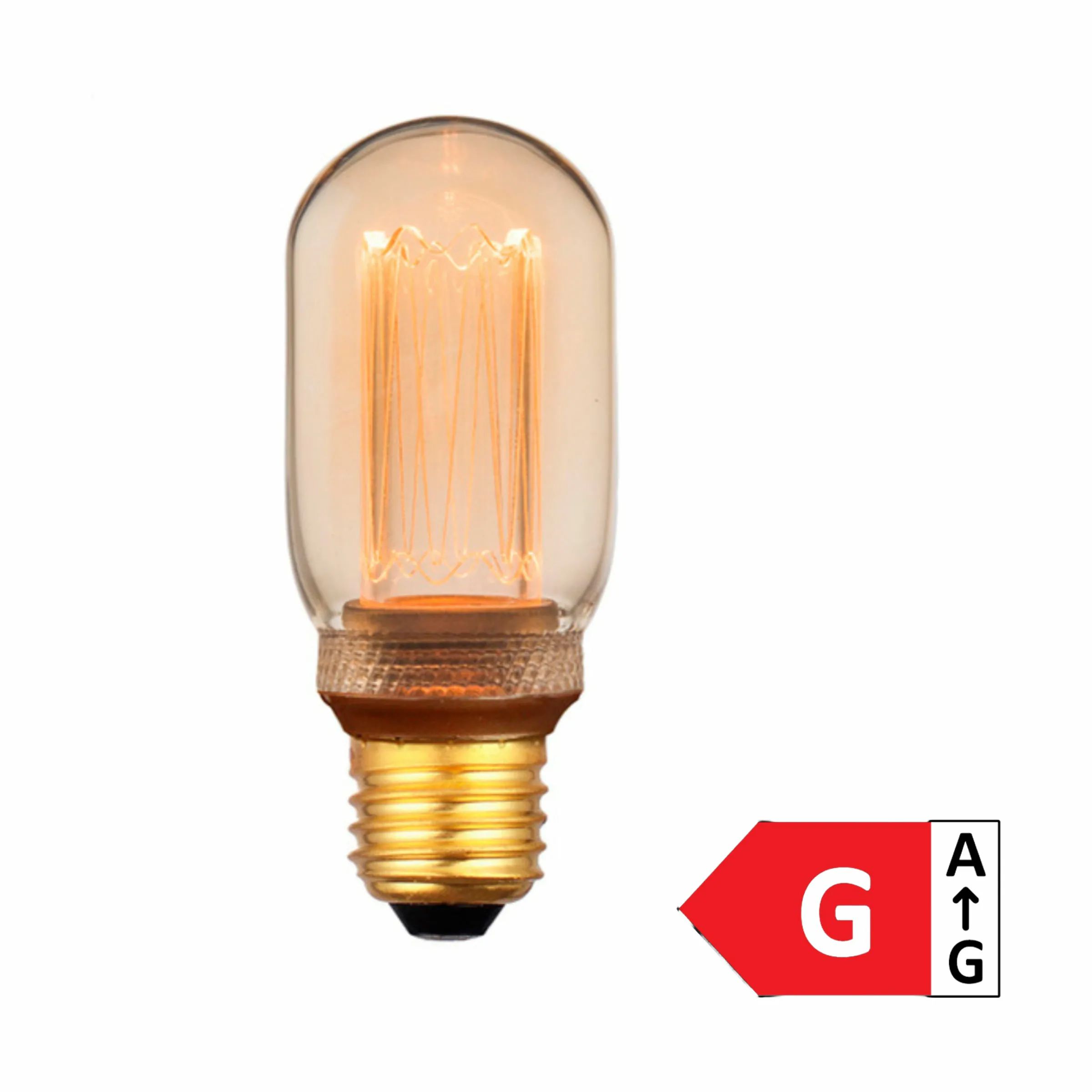 Halo Design LED-pærer Colors Compact LED Lyspære i Amber, 1