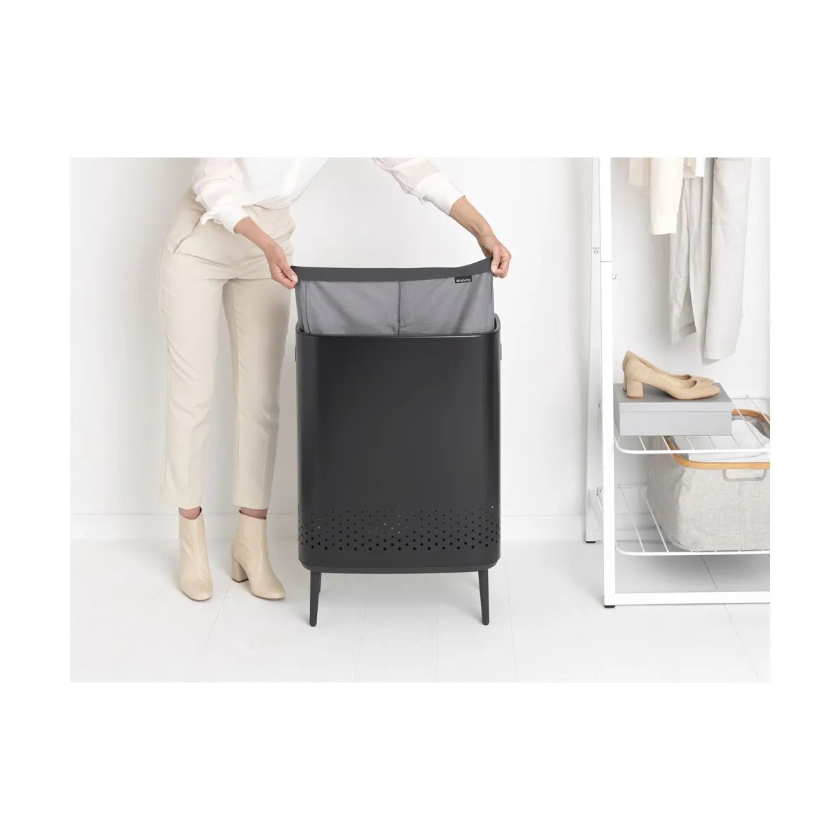 Brabantia Vasketøjskurve Bo Vasketøjskurv i 90 L, 7