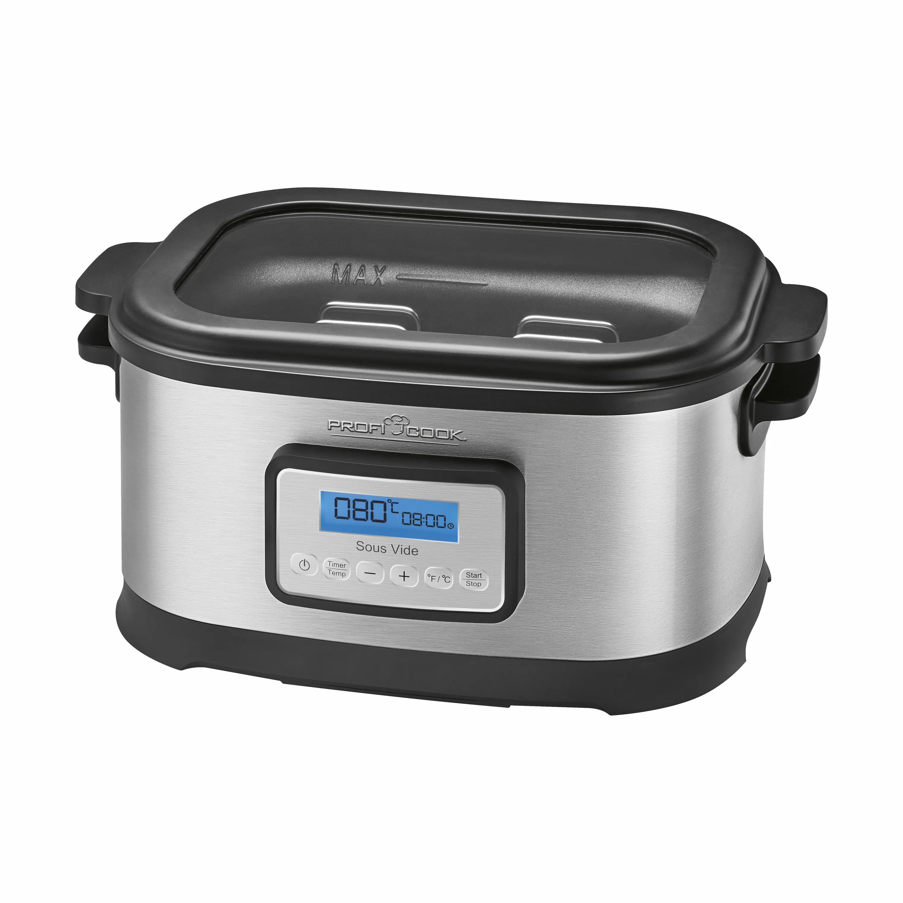 Profi Cook Sous vide kar og tilbehør Sous Vide Maskine i Stål, 1