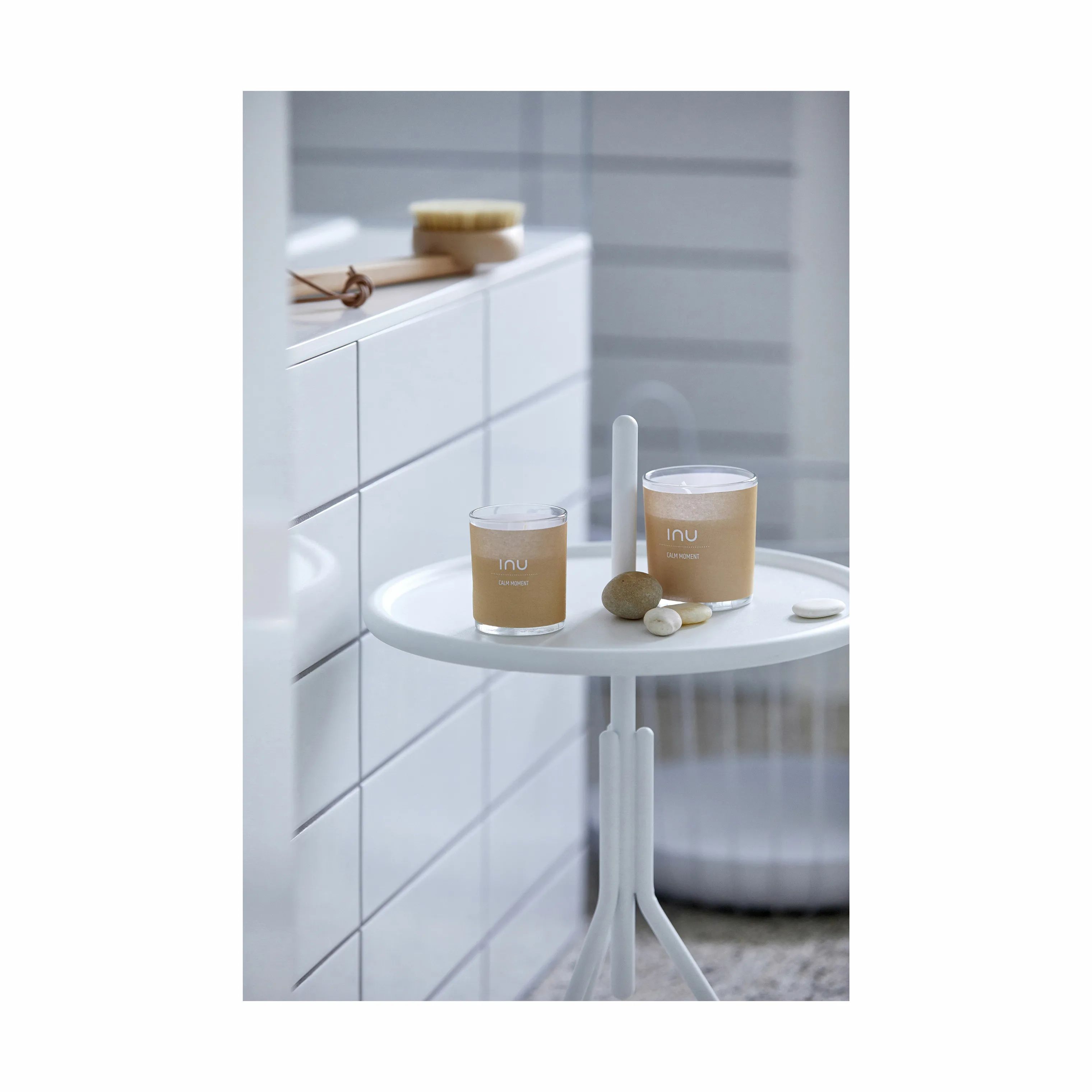 Zone duftlys Inu Duftlys - Calm Moment i Brun, 8,3 cm, 2