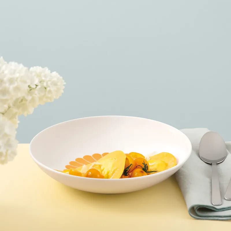 Villeroy & Boch Pastatallerkener Fleur Soleil Pastatallerken i Hvid/orange, 2