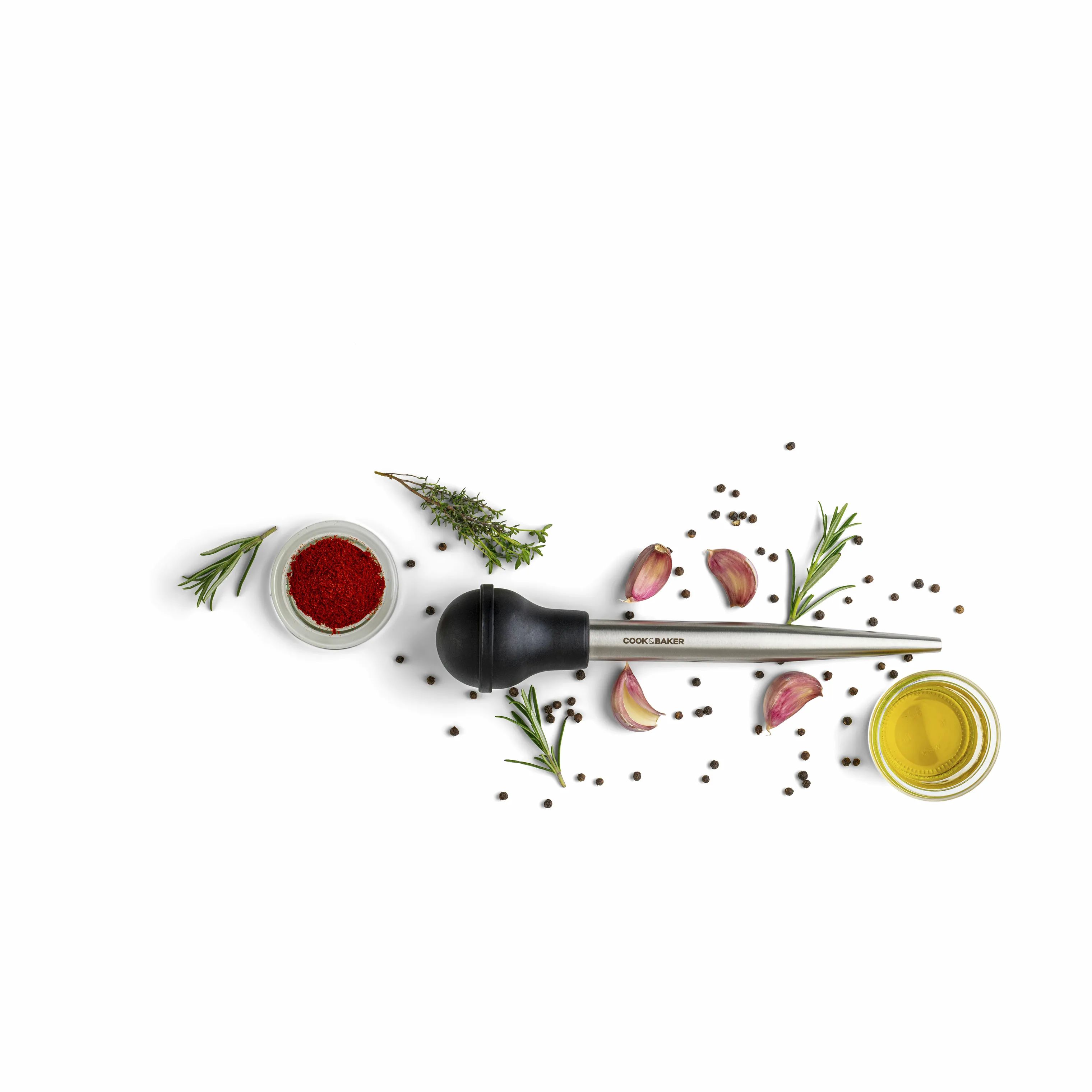 Cook & Baker Øvrigt køkkengrej Stegepipette i Stål, 3