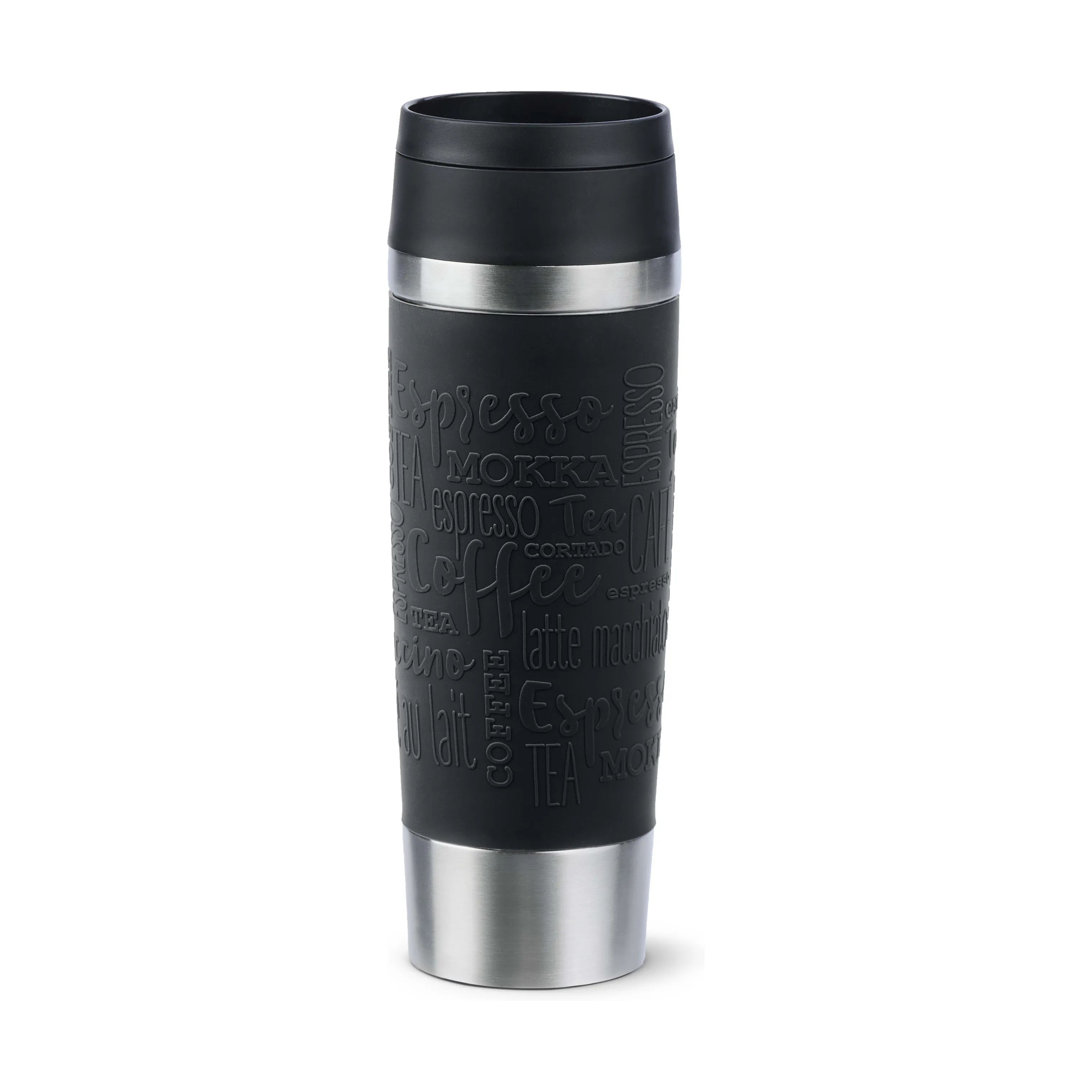 Emsa To go kopper To Go To-Go Classic Rejsekrus i Black, 0.5 L, 1