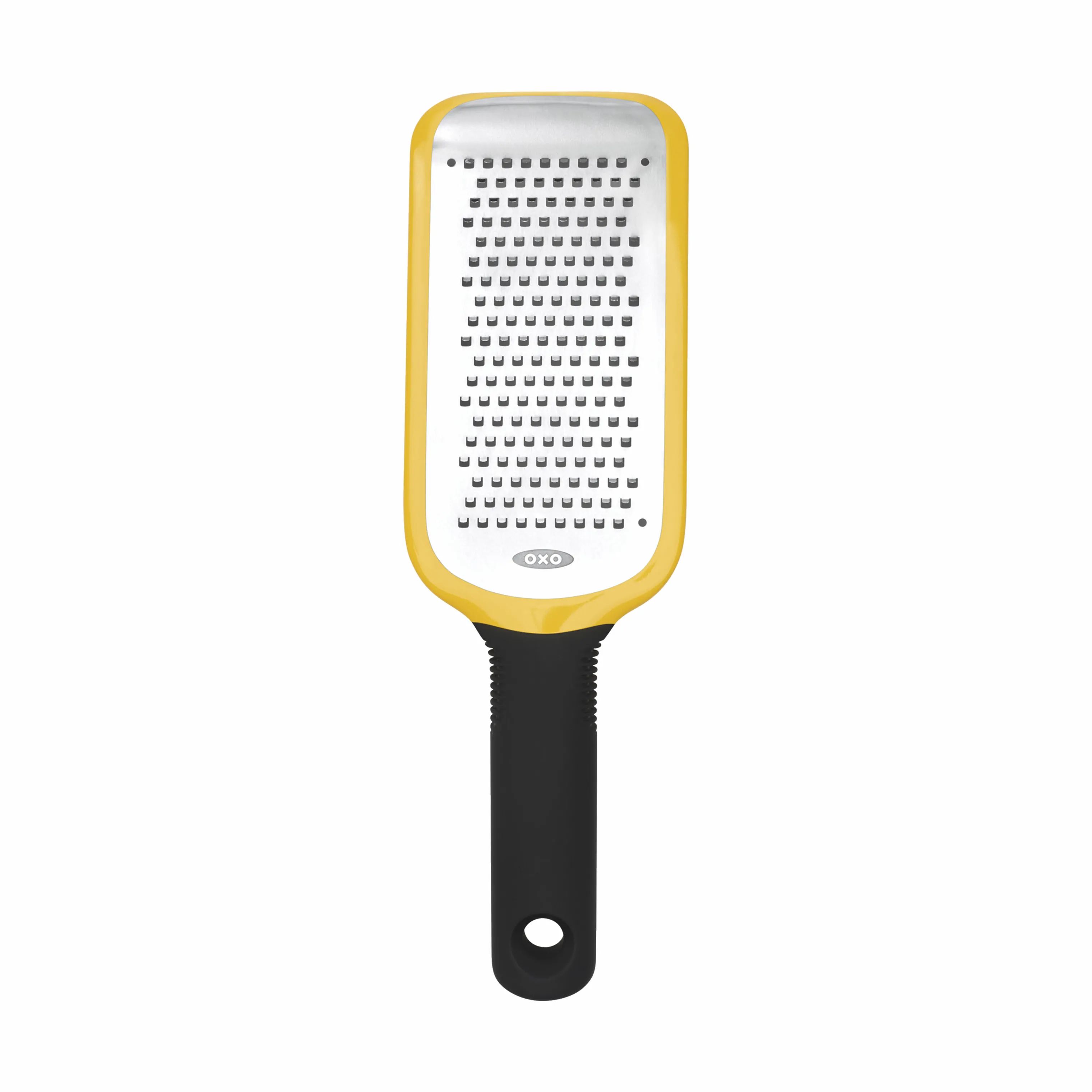 OXO Rivejern Good Grips Rivejern Medium i stål/gul/sort, 1