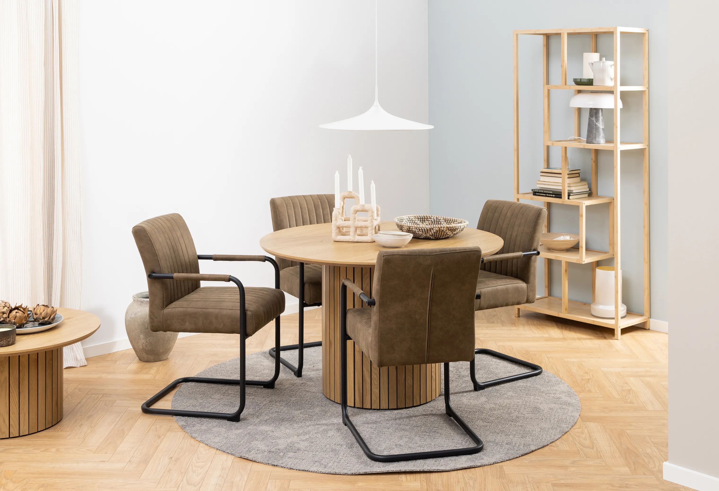 CASA Living Spisebordsstole Adele Spisebordsstol - 2 stk. i Brun, 2