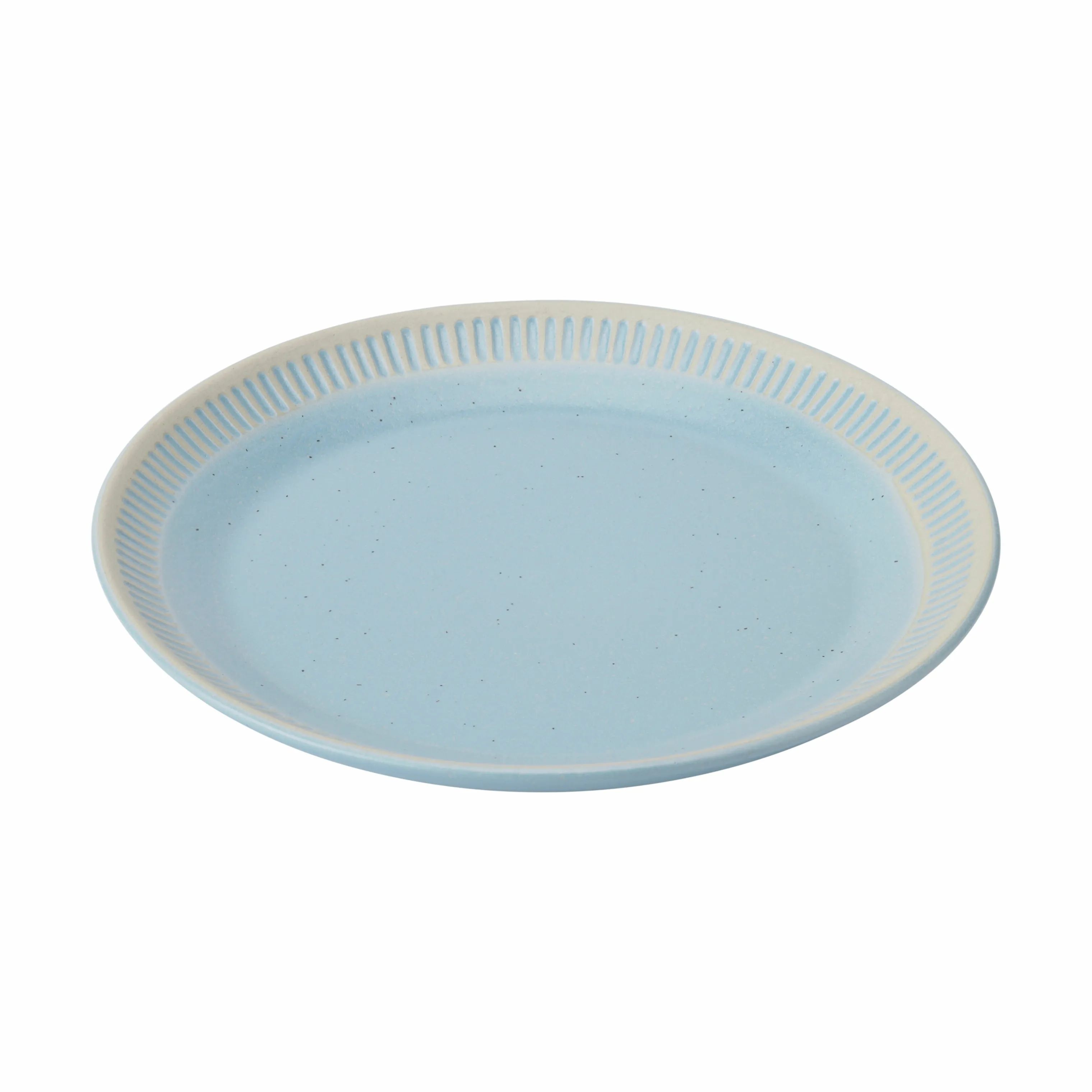 Knabstrup Keramik Kagetallerkener Colorit Kagetallerken i Turkis, 19 cm, 3