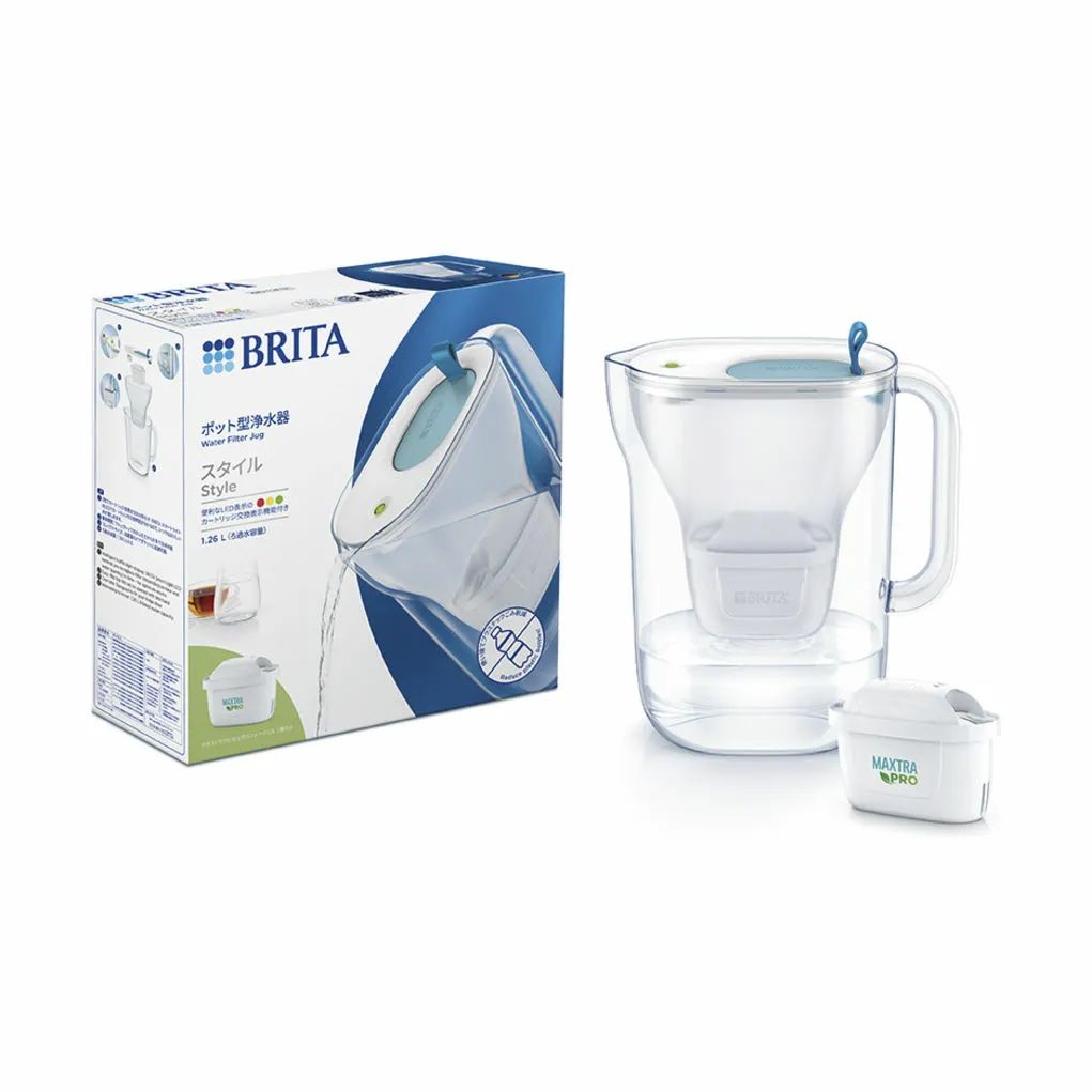 Brita Øvrigt køkkengrej Style Vandfilterkande i Plast/blå, 2