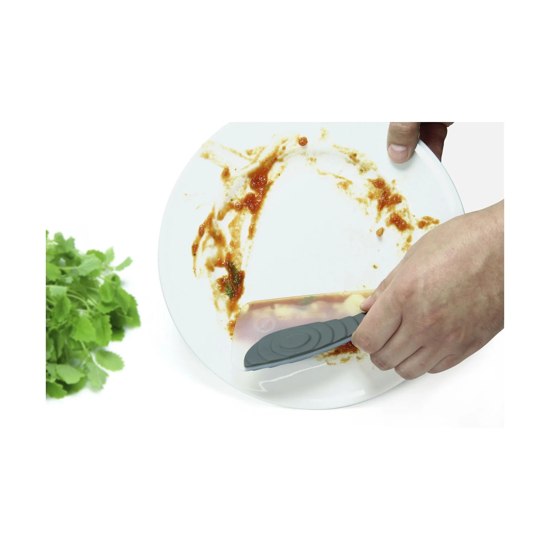 Brix Øvrigt køkkengrej Dish Squeegee Opvaskeskraber i Sort/grå, 3