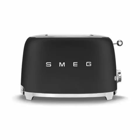 Smeg Brødristere 50's Style Brødrister i mat sort, 1