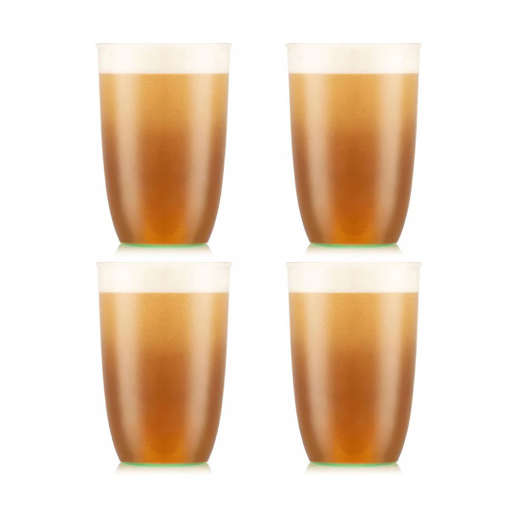 Bodum Ølglas Kvadrant Ølglas - 4 stk. i Pistachio, 1