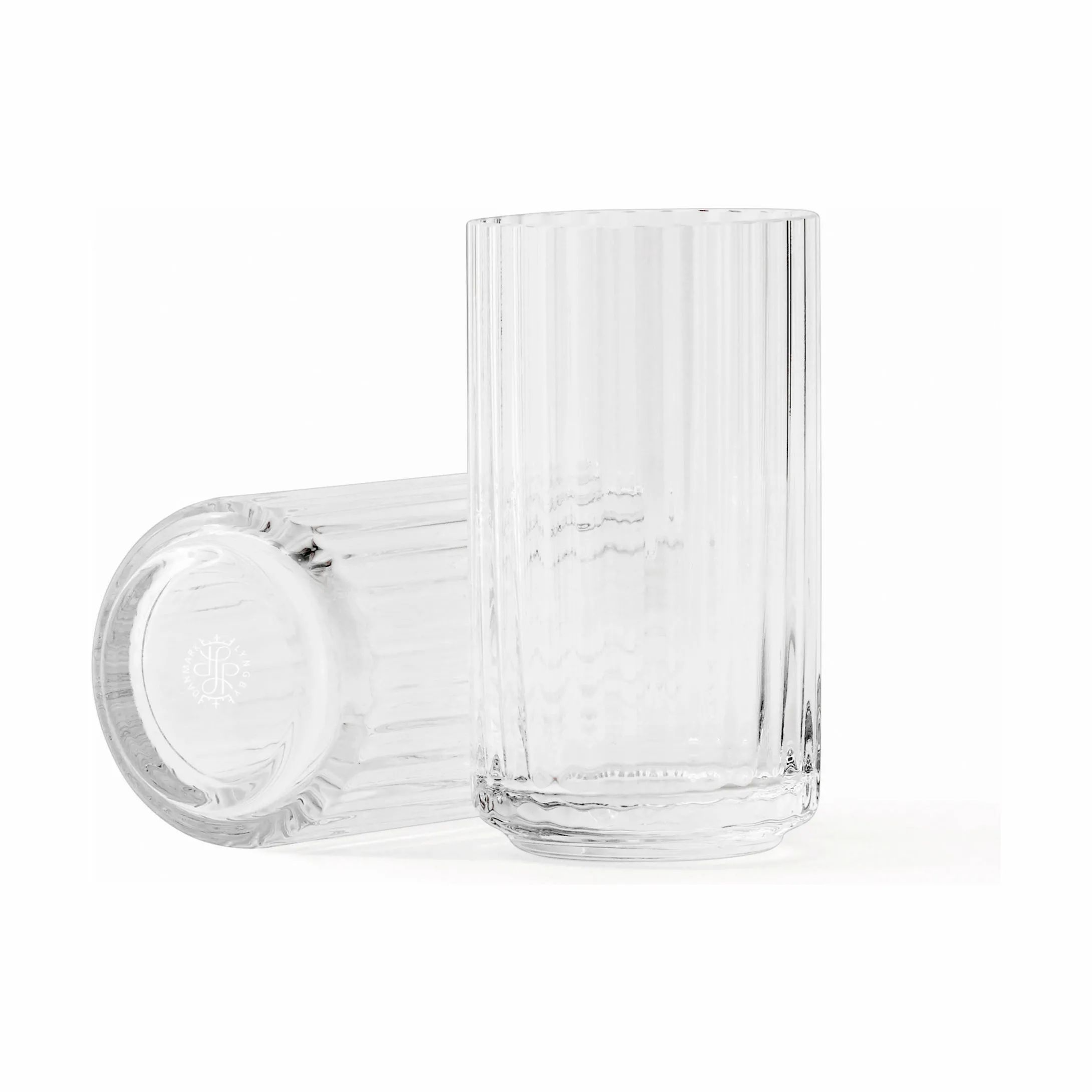 Lyngby Porcelæn Vaser Vase i Klar, 38 cm, 3