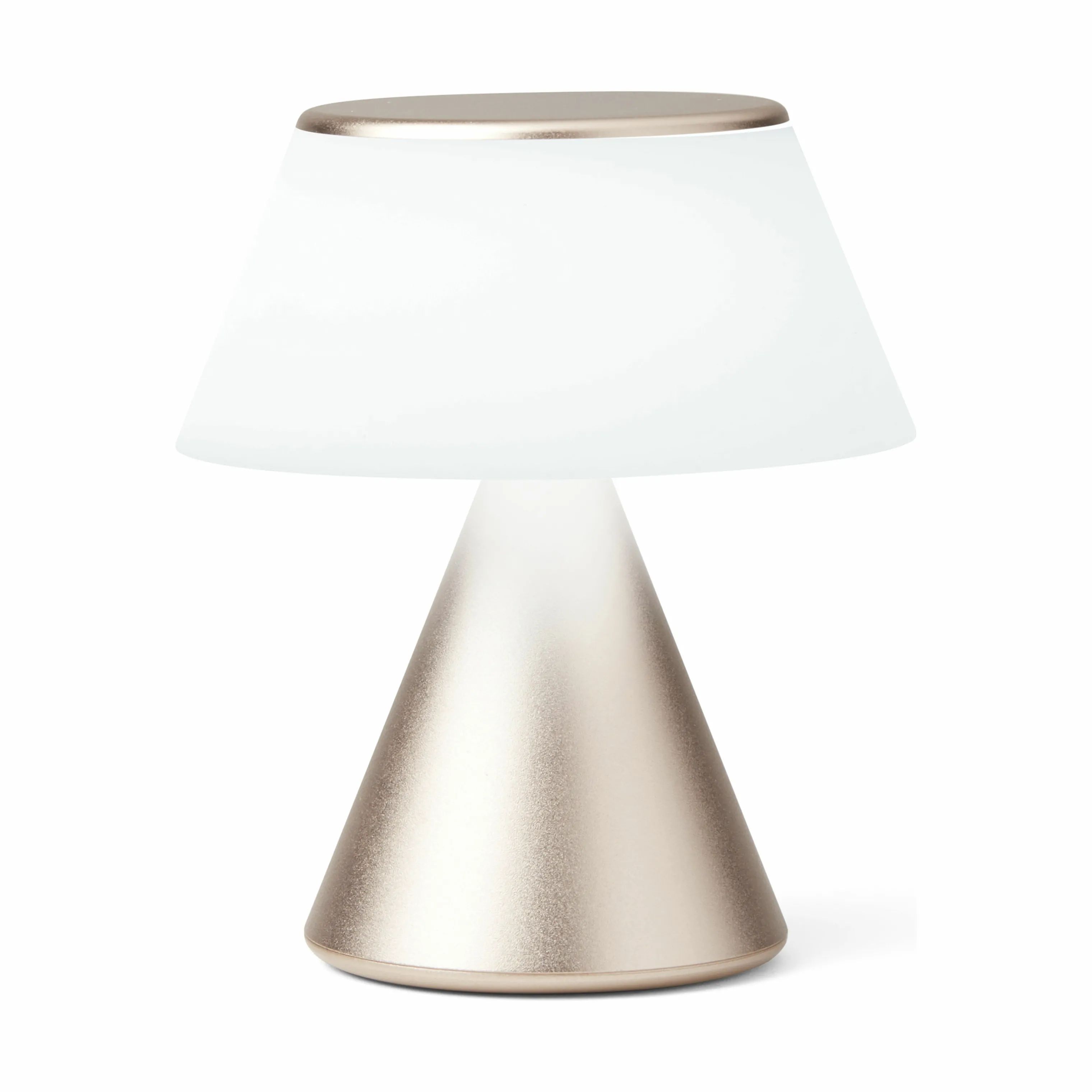 Lexon Bordlamper Luma LED Bordlampe i soft gold, 1