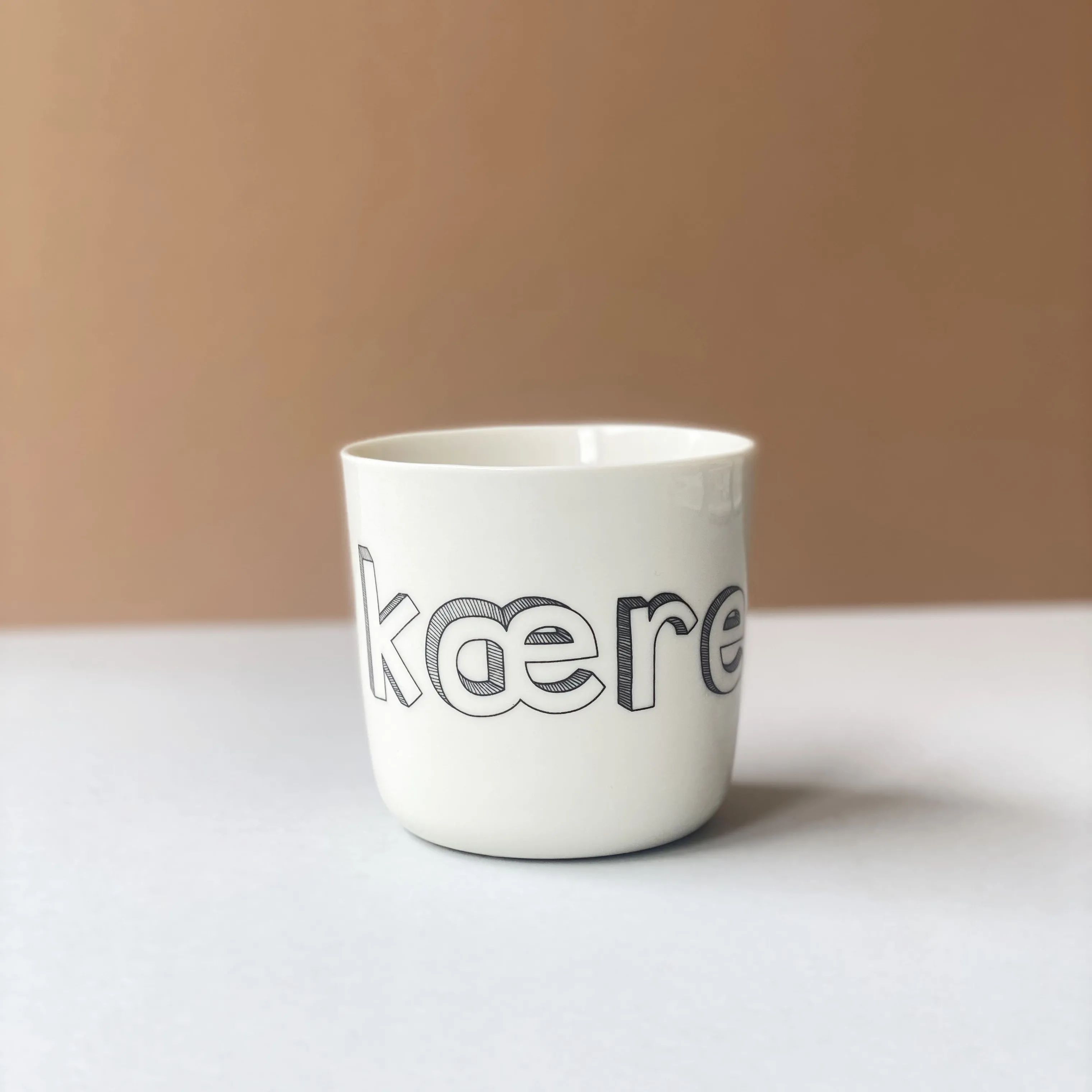 Liebe Krus og kopper med hank Kop - Kæreste i Kæreste, 2