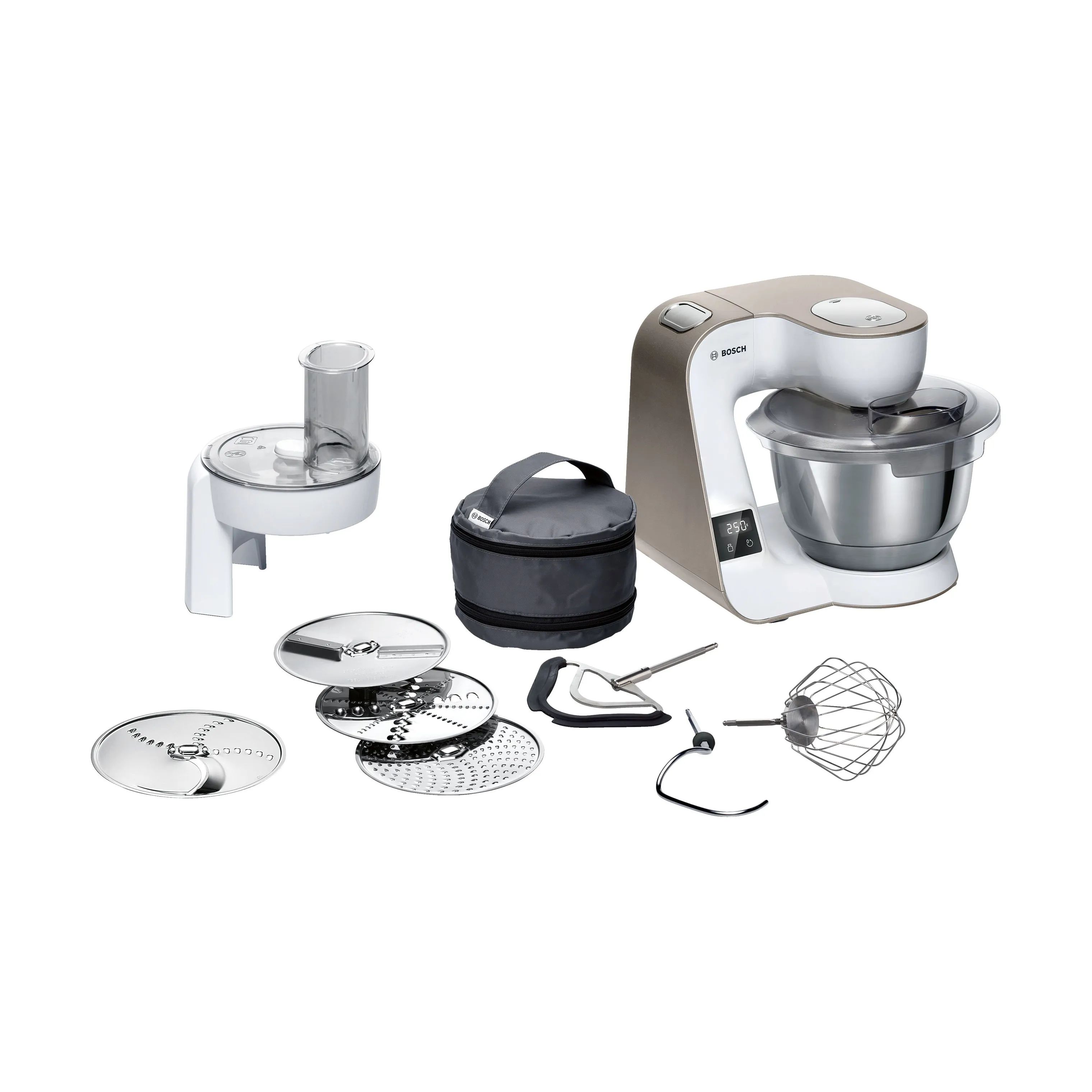 Bosch Røremaskiner MFQ4 MUM5XW10 Røremaskine m. Vægt i Hvid, 1