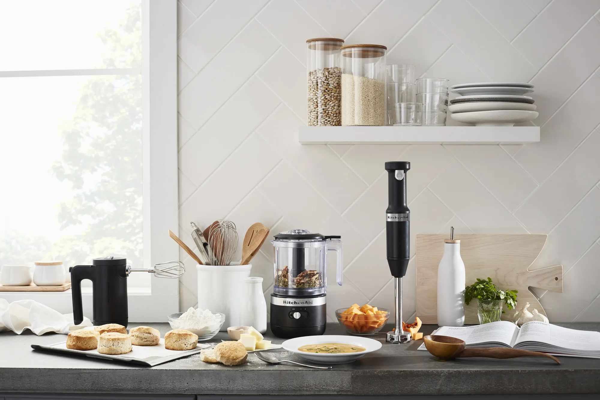 KitchenAid Foodprocessorer Cordless Ledningsfri Foodprocessor 519EDG i Charcoal Grey, 3