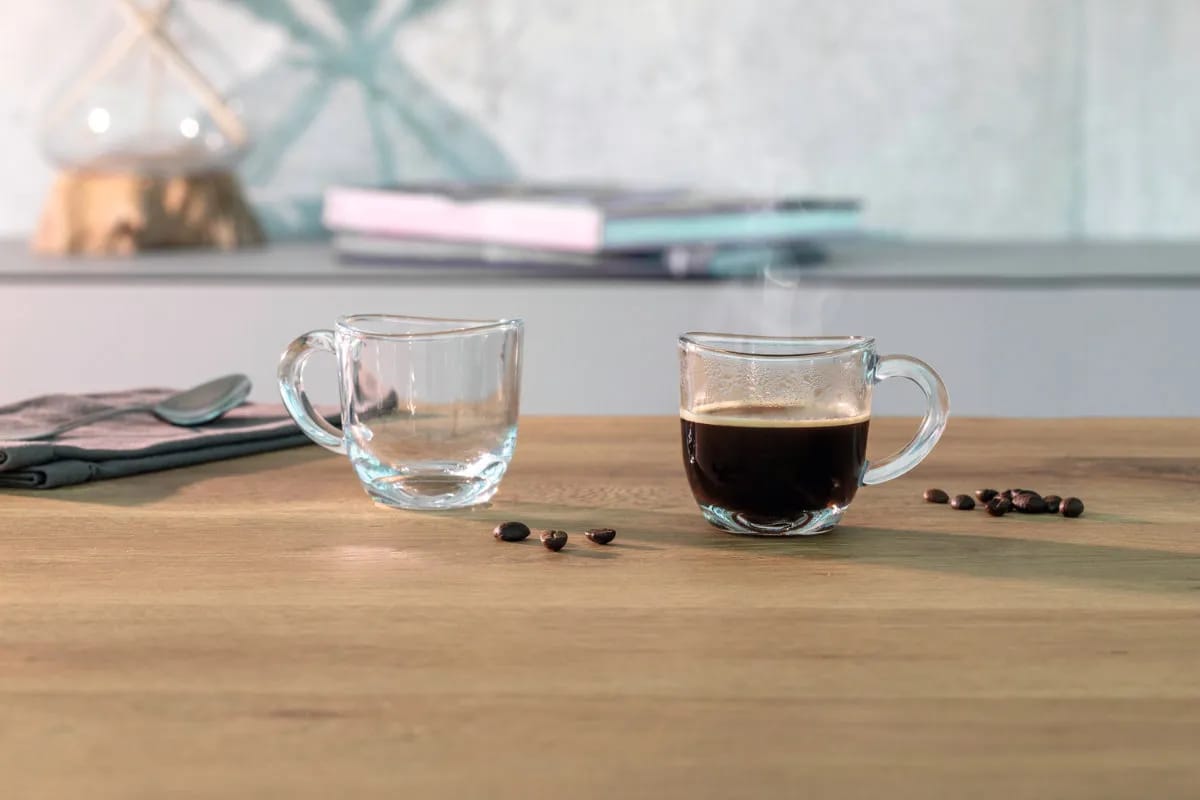 Leonardo Espressokopper Napoli Espressokop - 6 stk. i Klar, 2