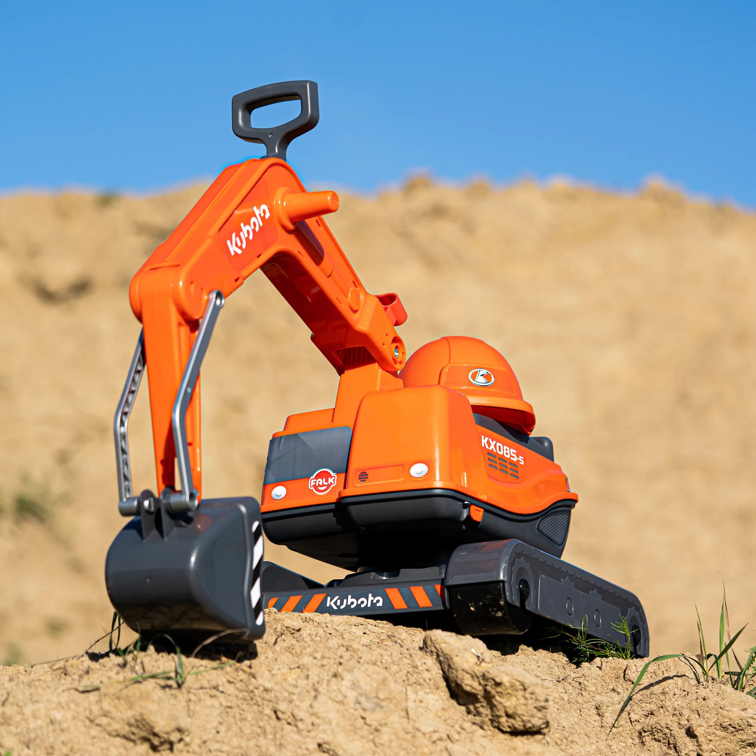 FALK Øvrig udeleg Kubota Gravemaskine i Orange, 3