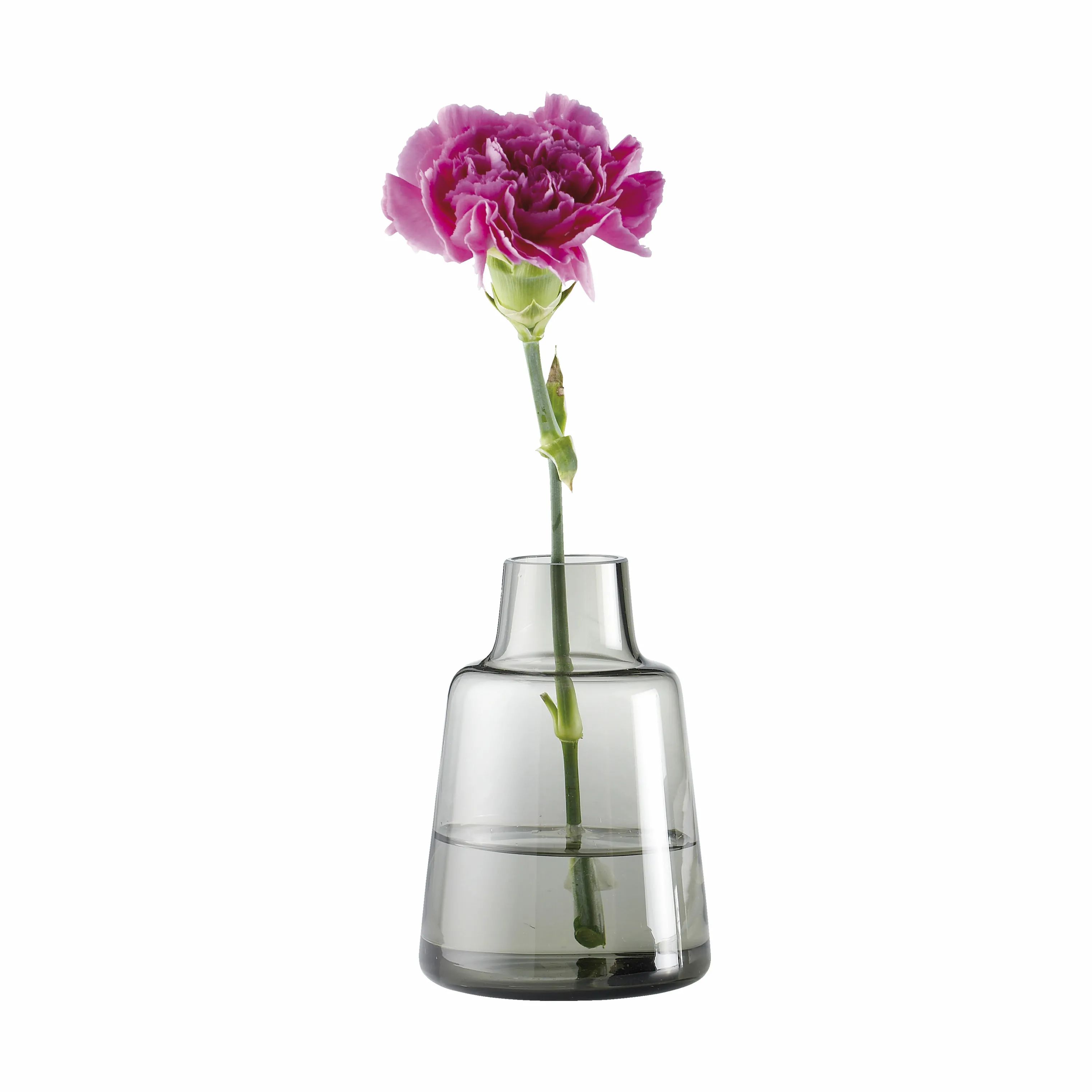 Holmegaard Vaser Flora Vase i Smoke, 12 cm, 2