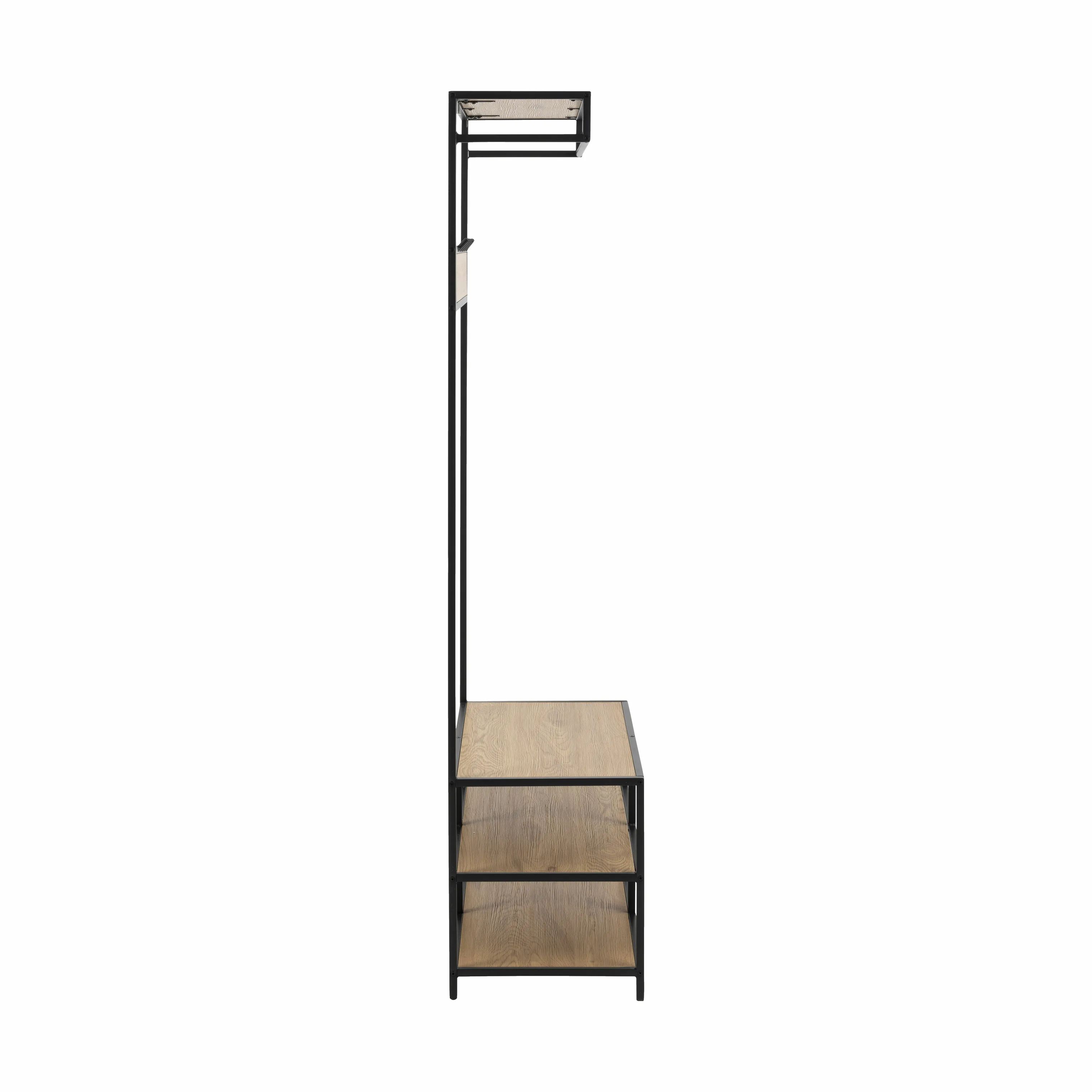 CASA Living Tøjstativer Seaford  Garderobestativ i Sort, 5