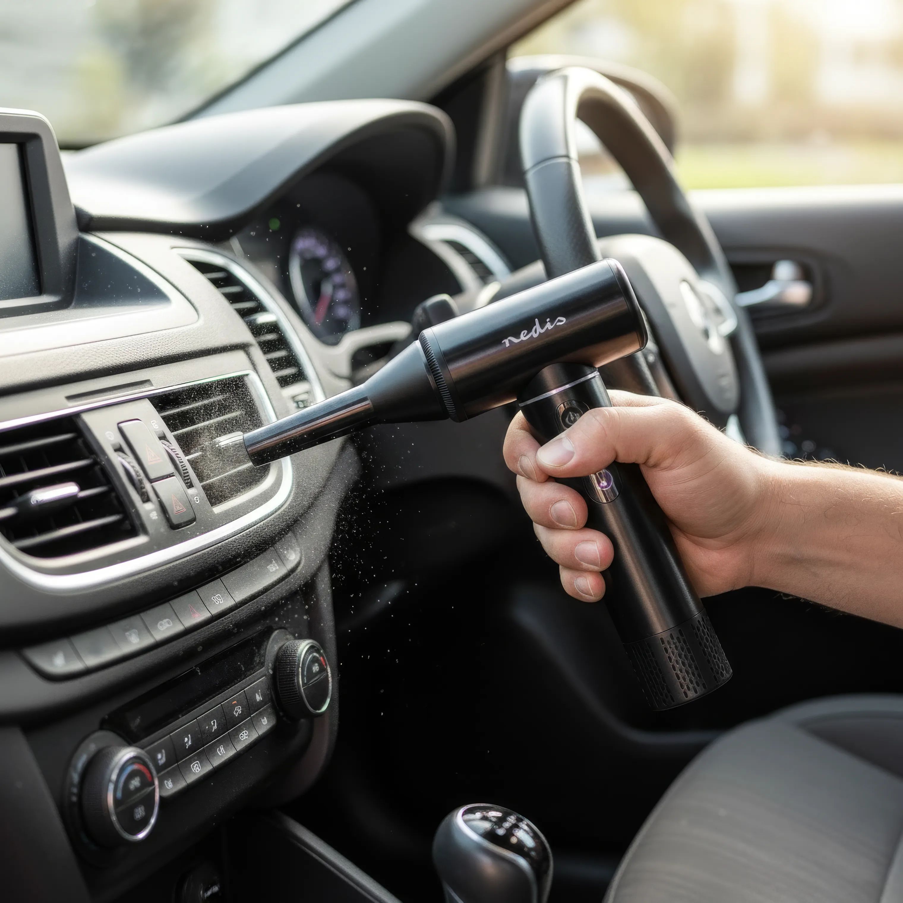 Nedis Øvrig rengøring Turbo Blæser i Sort, 6