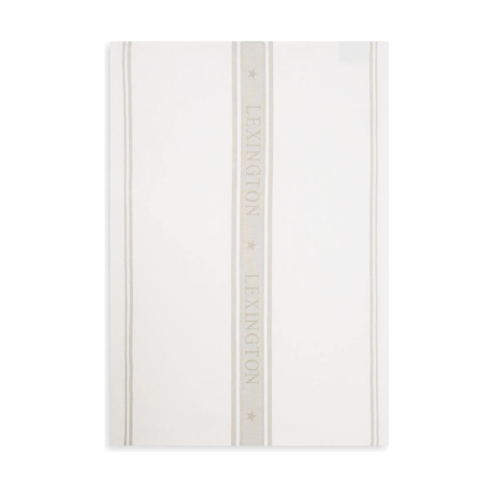Lexington Viskestykker Icons Star Viskestykke i Hvid/beige, 1