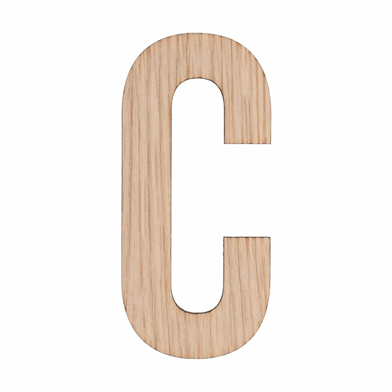 Minifabrikken Vægdekoration Bogstav - C i C, 1