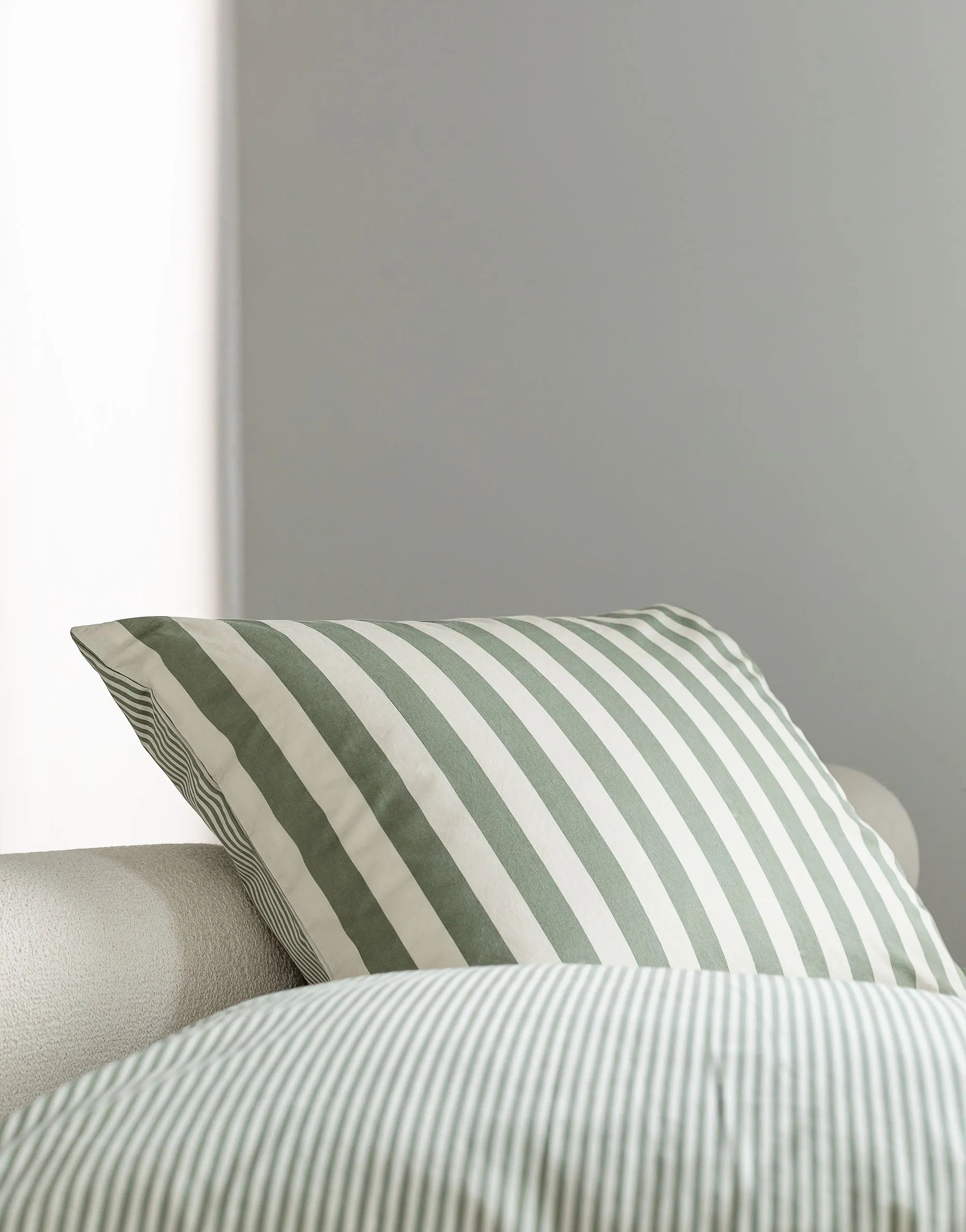 Marc O'Polo Sengetøj Mikkeli Sengetøj i Saga green, B140 x L220 cm, 2