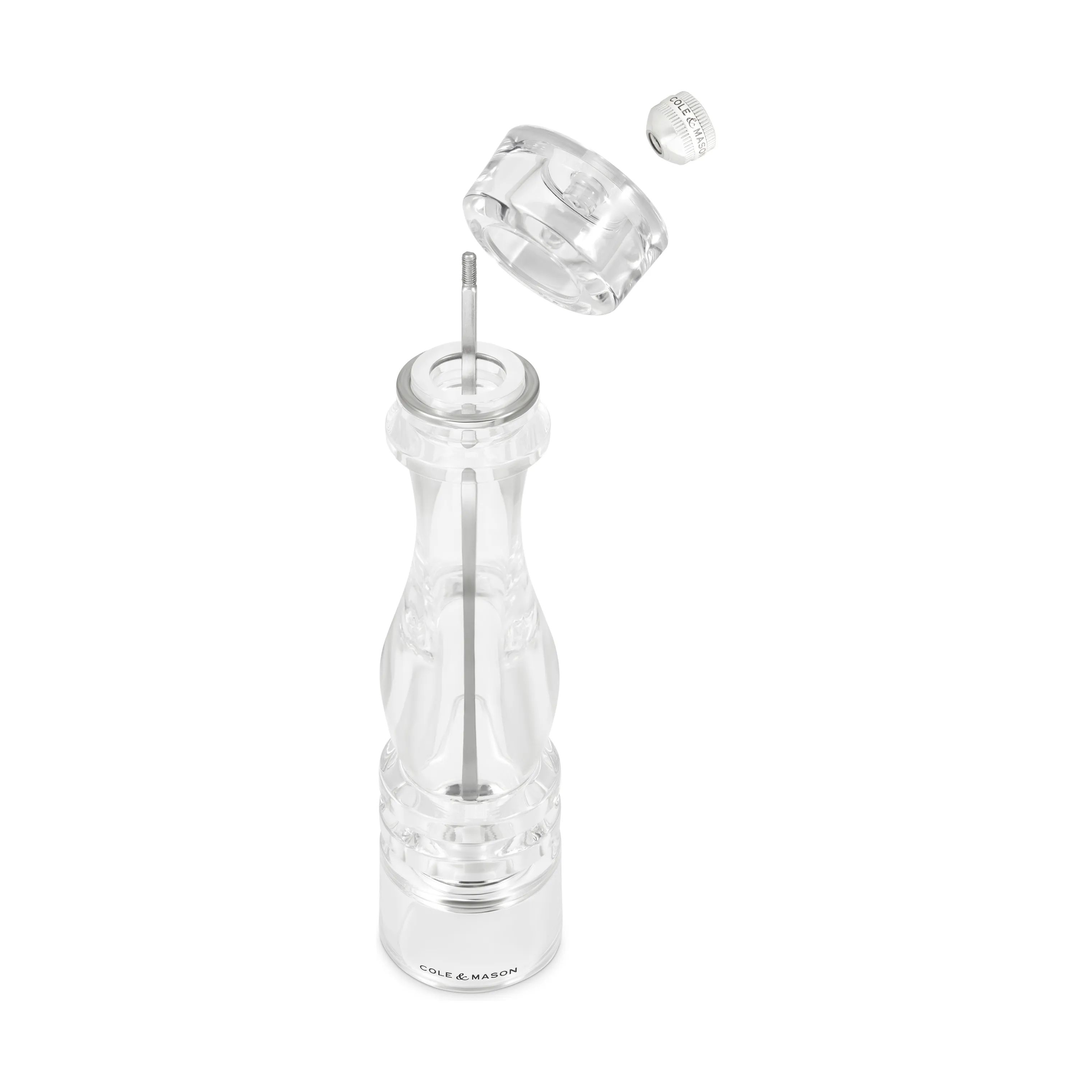 Cole&Mason Saltkværne London Saltkværn i Klar, 30 cm, 9